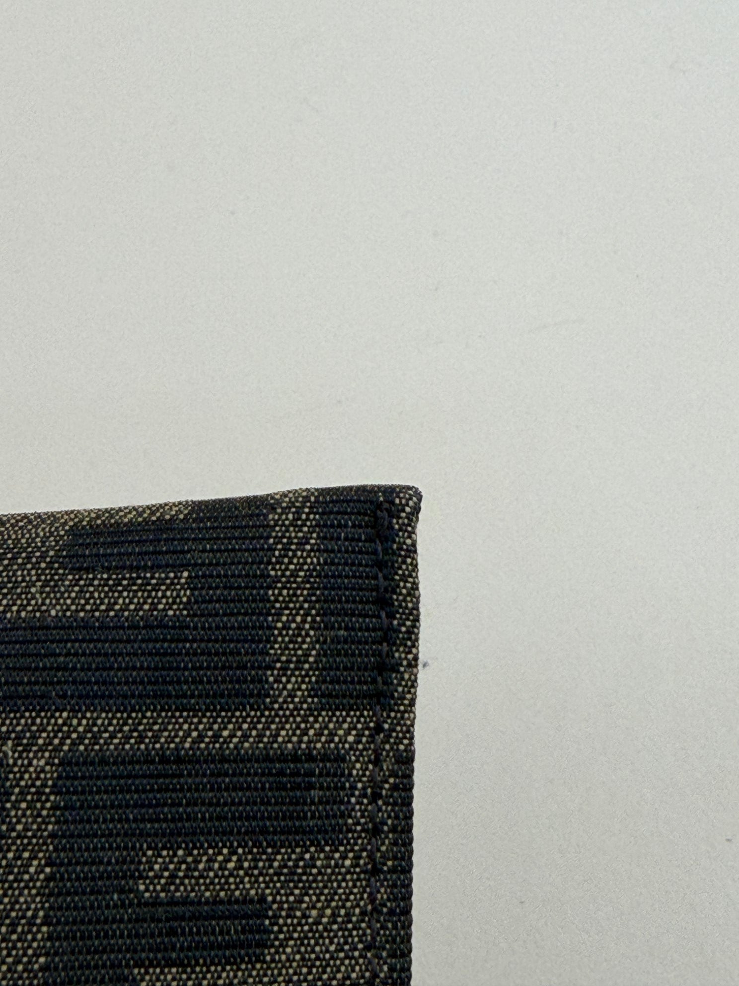 Fendi Brown FF Jacquard Flat Medium Pouch