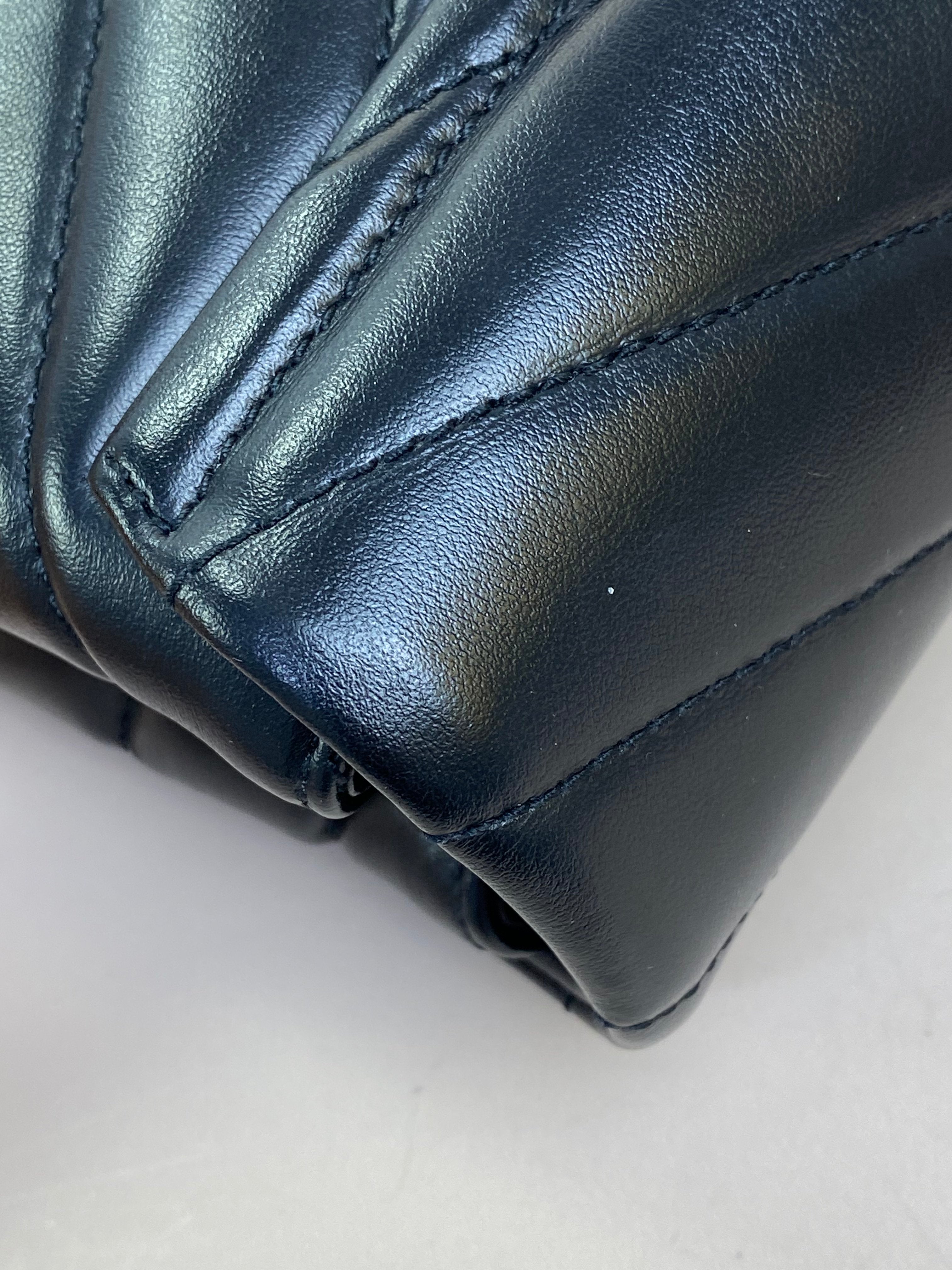 YSL Black Toy Loulou Crossbody Bag
