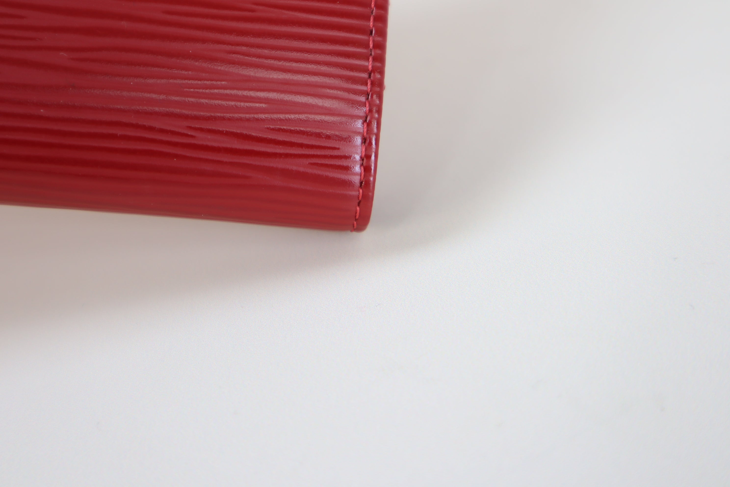 Louis Vuitton Red Sarah Long Wallet