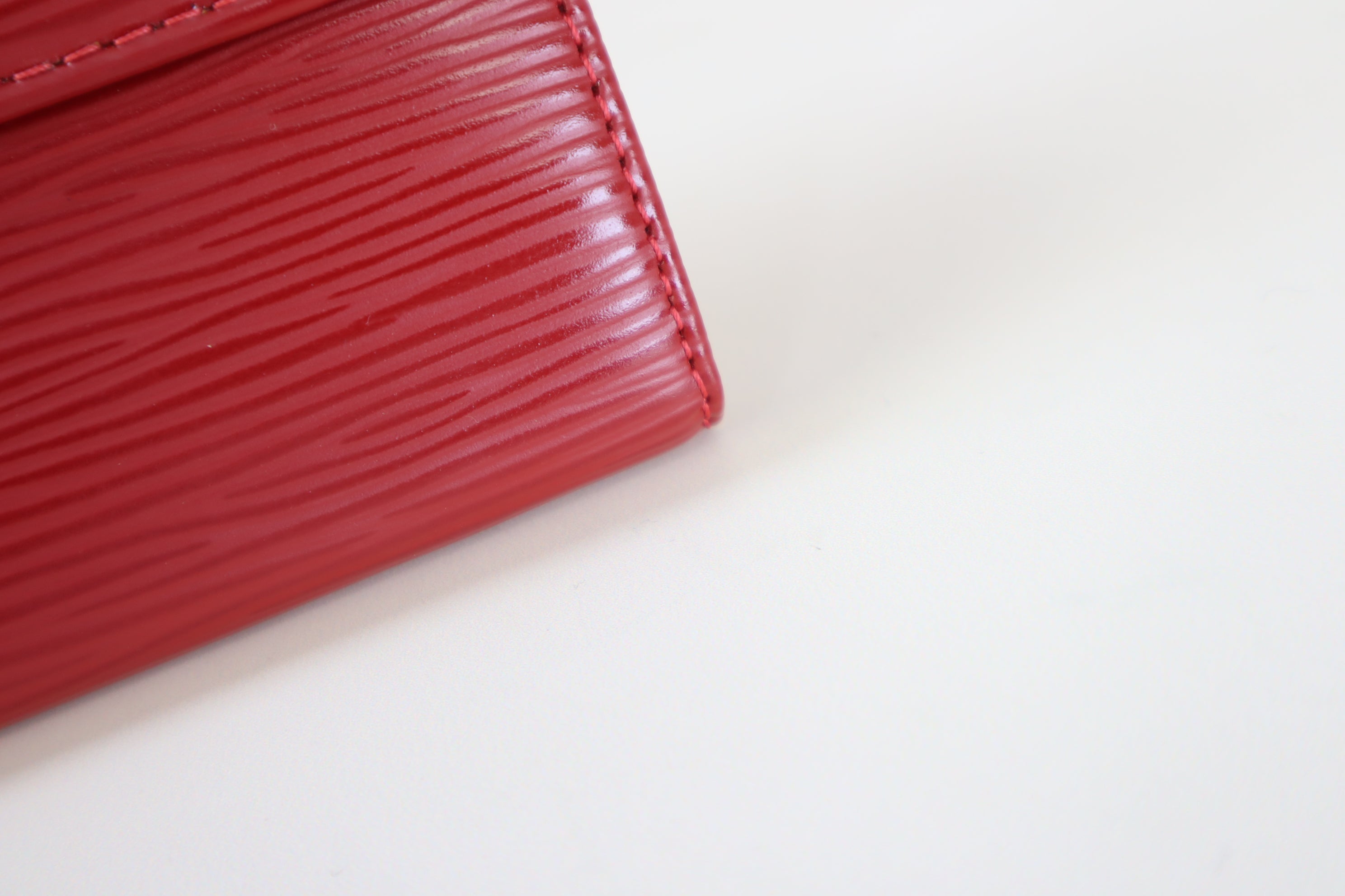 Louis Vuitton Red Sarah Long Wallet