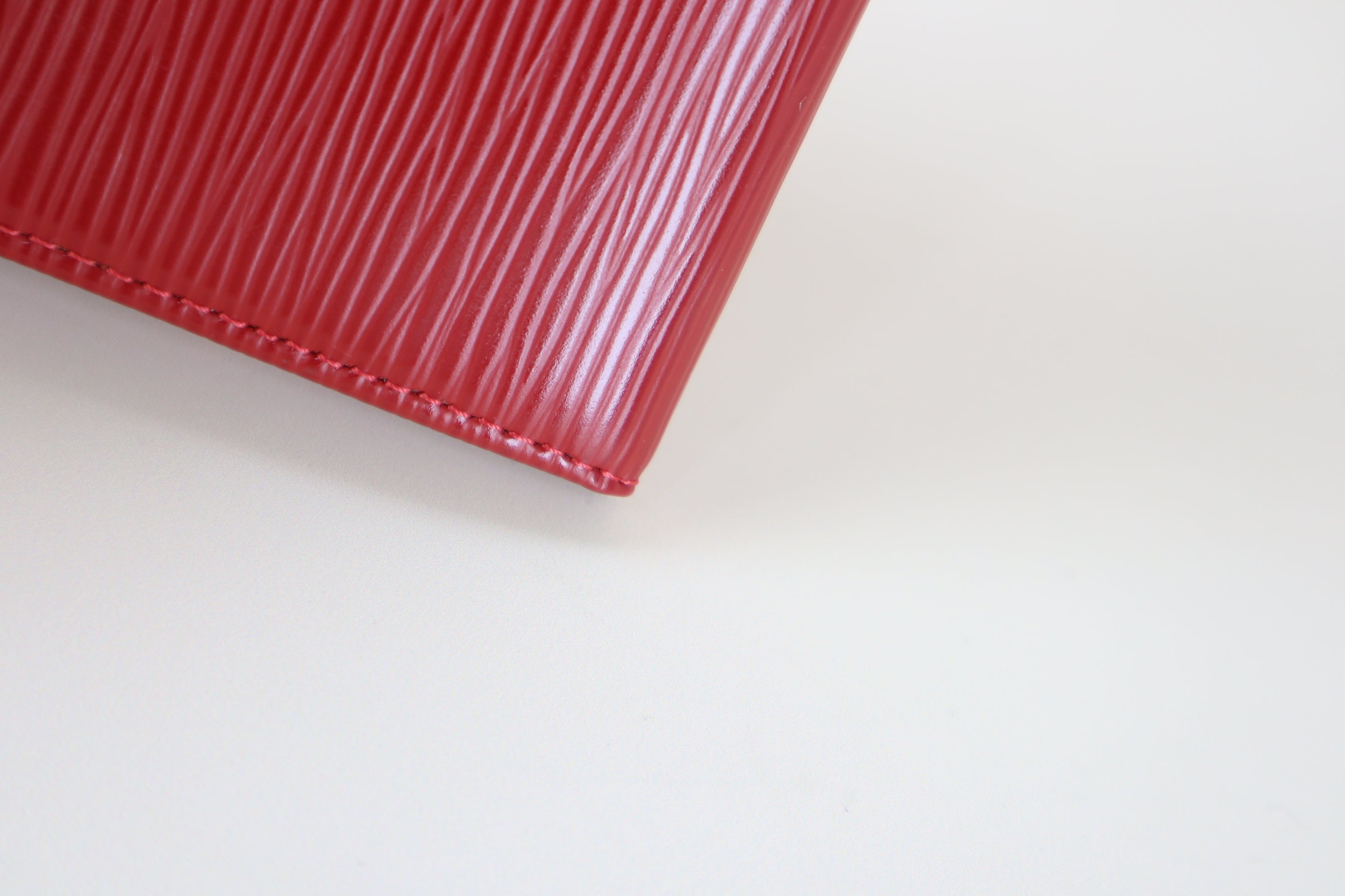 Louis Vuitton Red Sarah Long Wallet
