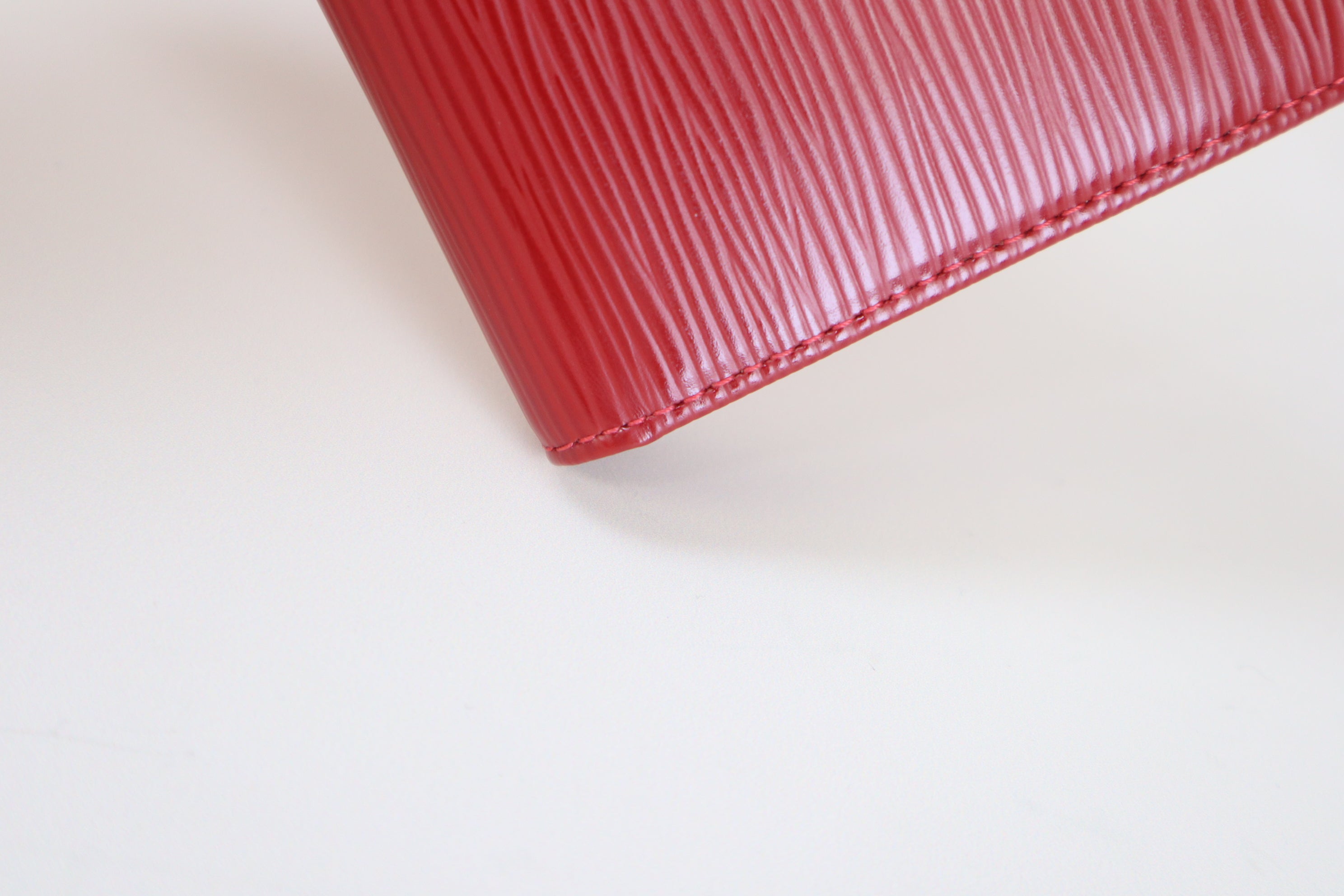 Louis Vuitton Red Sarah Long Wallet