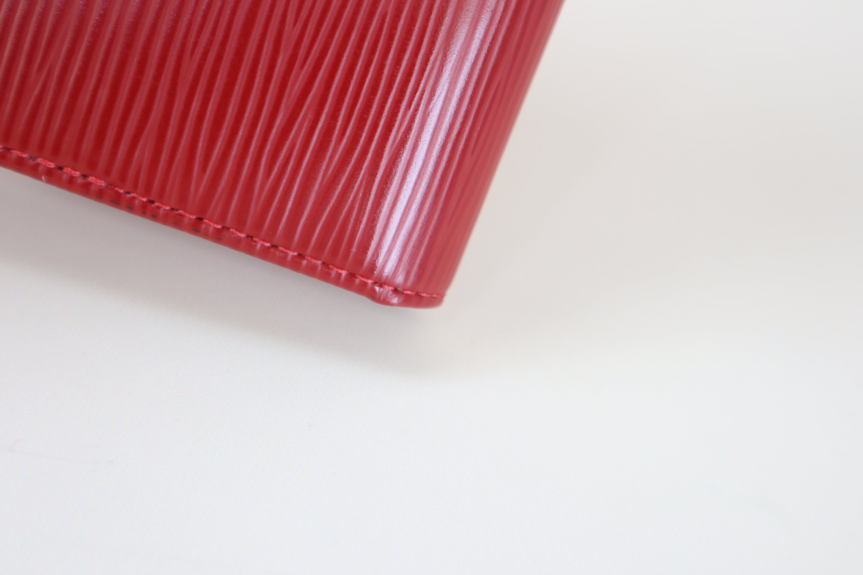 Louis Vuitton Red Sarah Long Wallet