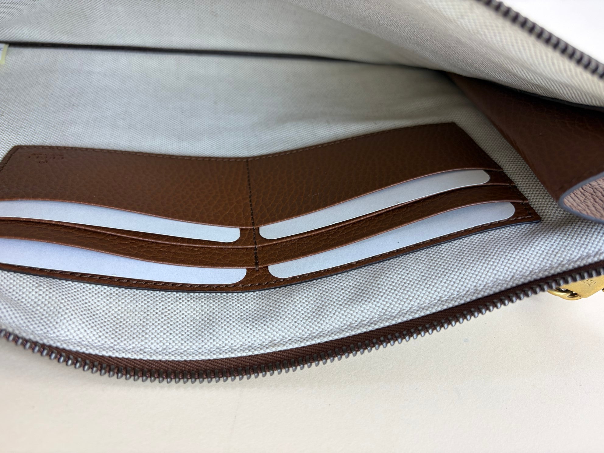 Gucci Blue New Denim GG Pouch