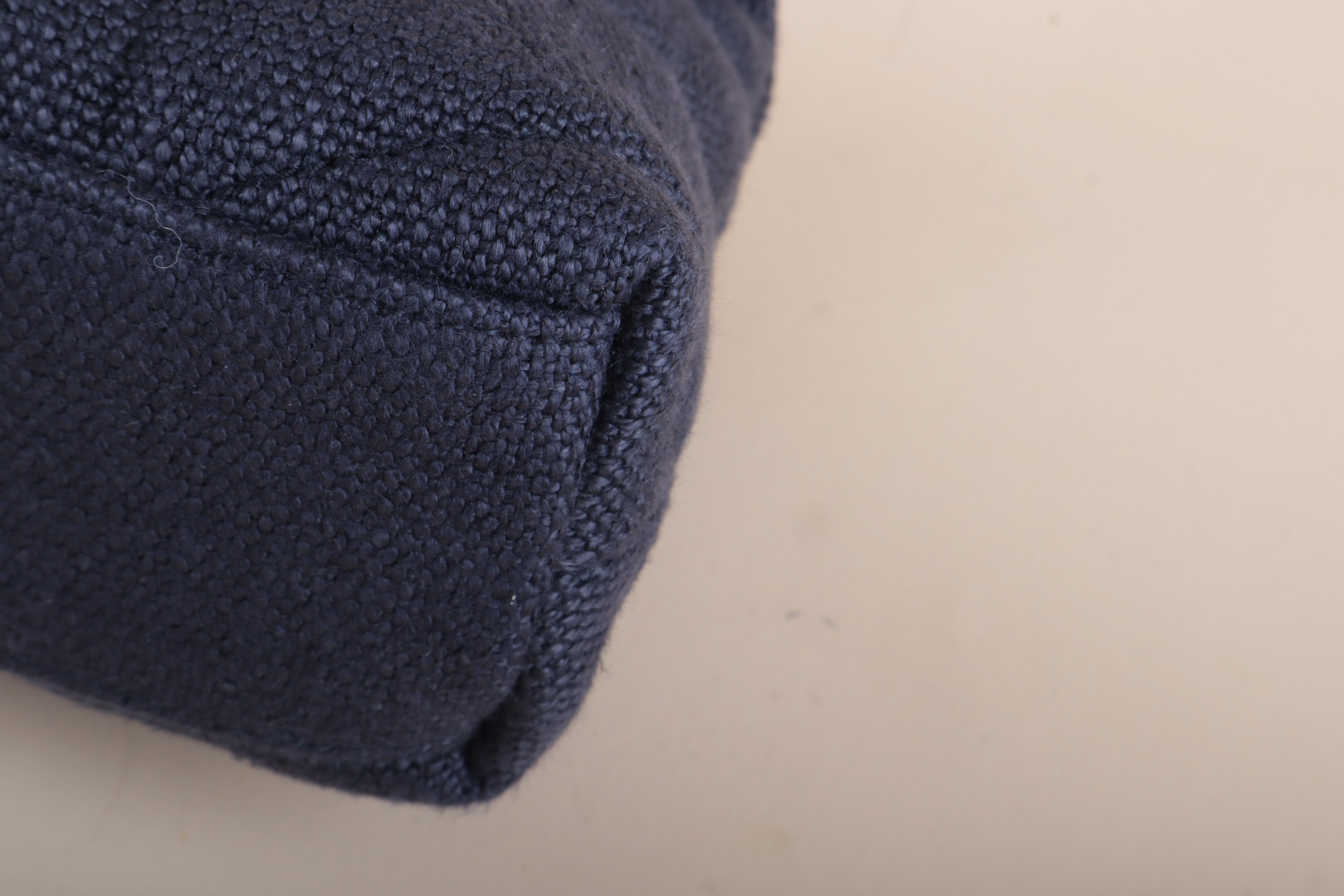 YSL navy blue Puffer Toy Fabric Shoulder bag