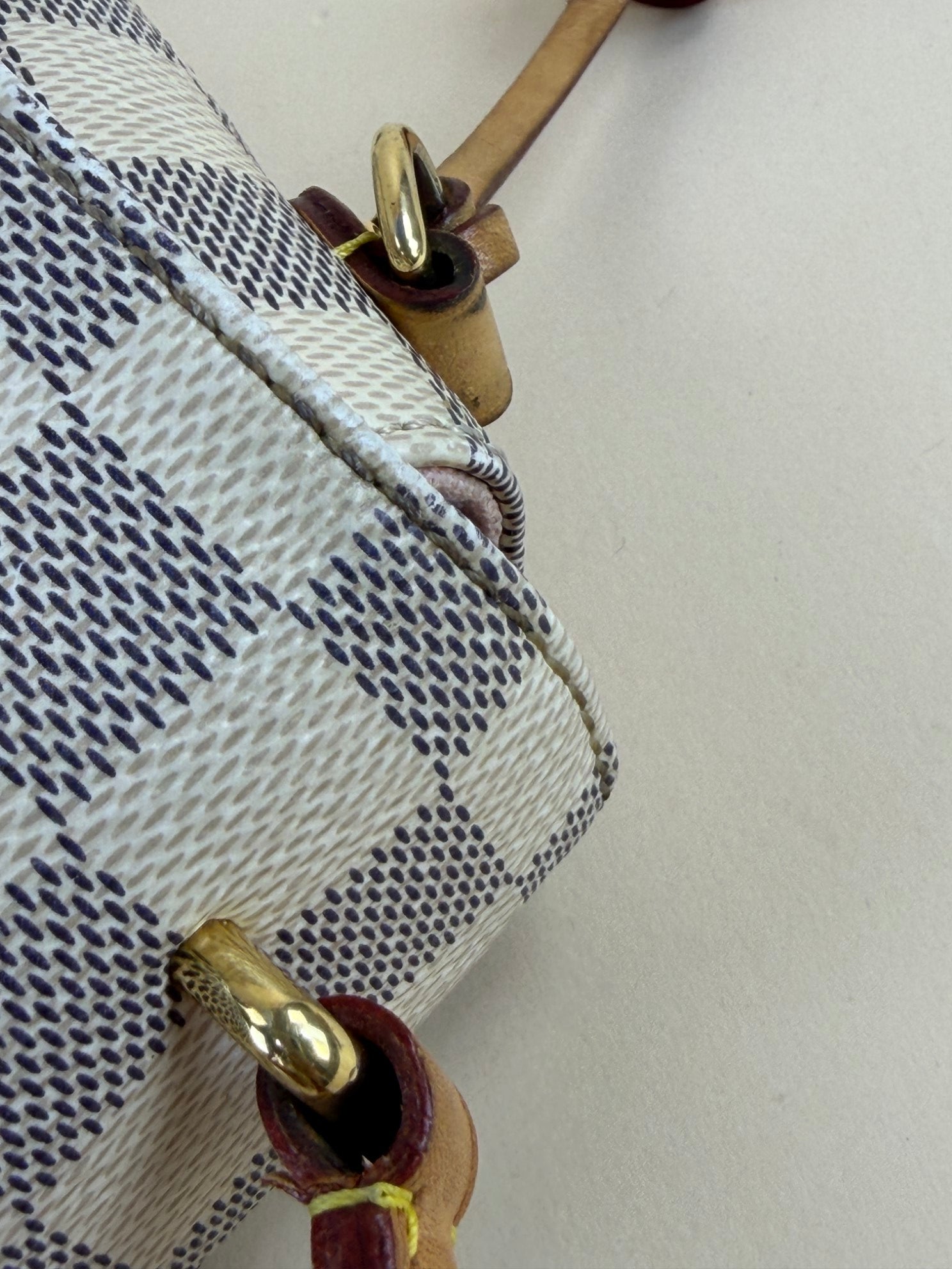 Louis Vuitton Damier Azur Croisette Shoulder Bag