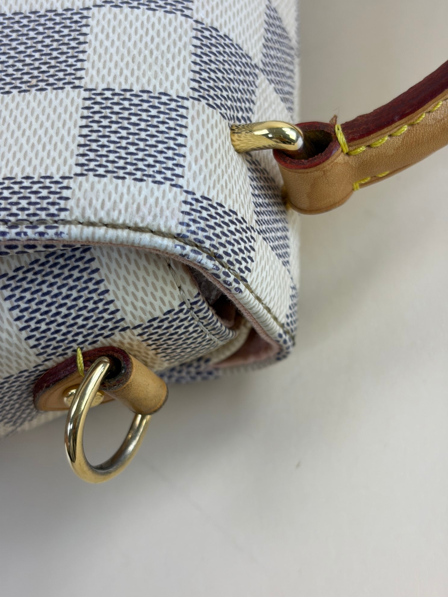 Louis Vuitton Damier Azur Croisette Shoulder Bag