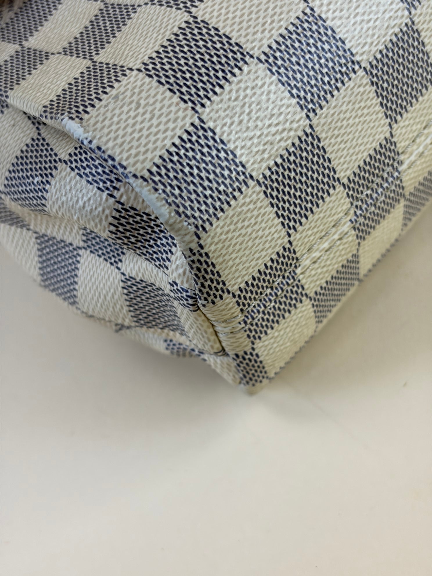 Louis Vuitton Damier Azur Croisette Shoulder Bag