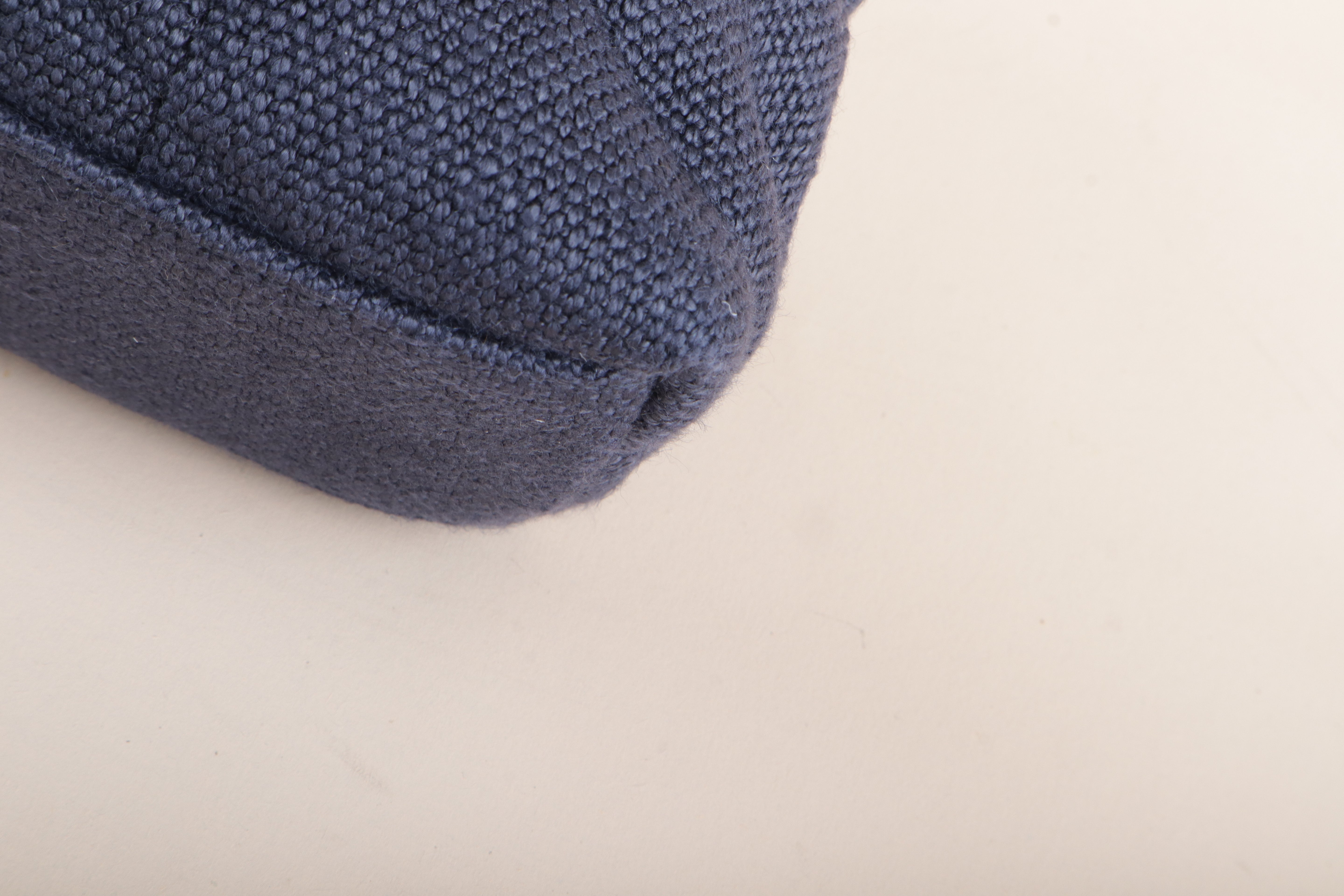 YSL navy blue Puffer Toy Fabric Shoulder bag