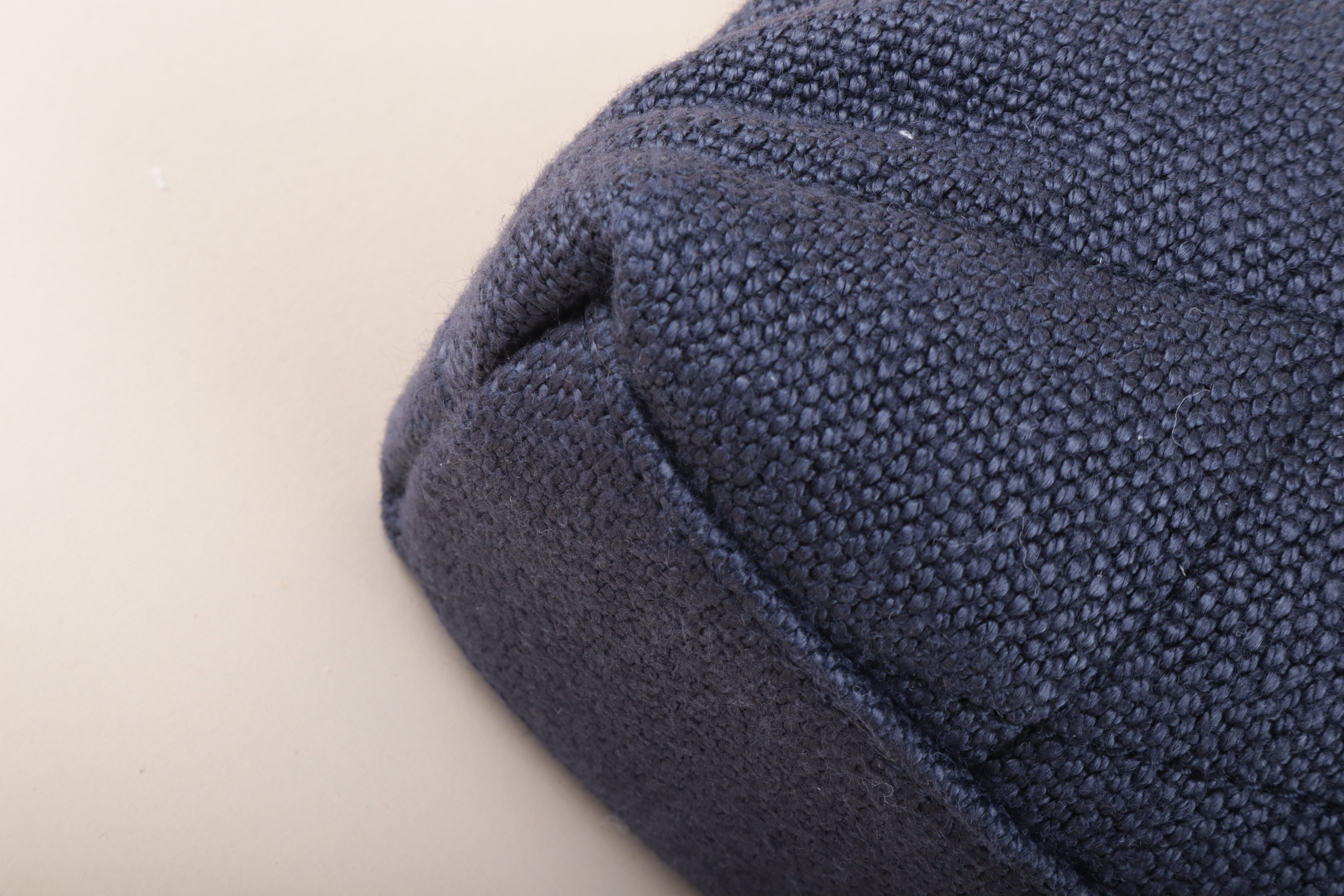 YSL navy blue Puffer Toy Fabric Shoulder bag