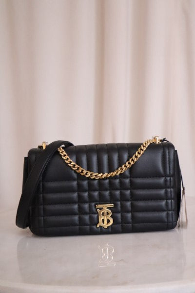 Burberry Black Medium Lola Bag