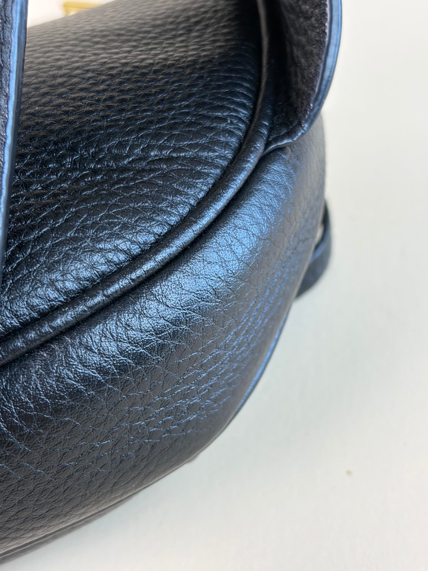 PRADA vitello danio black waist bag