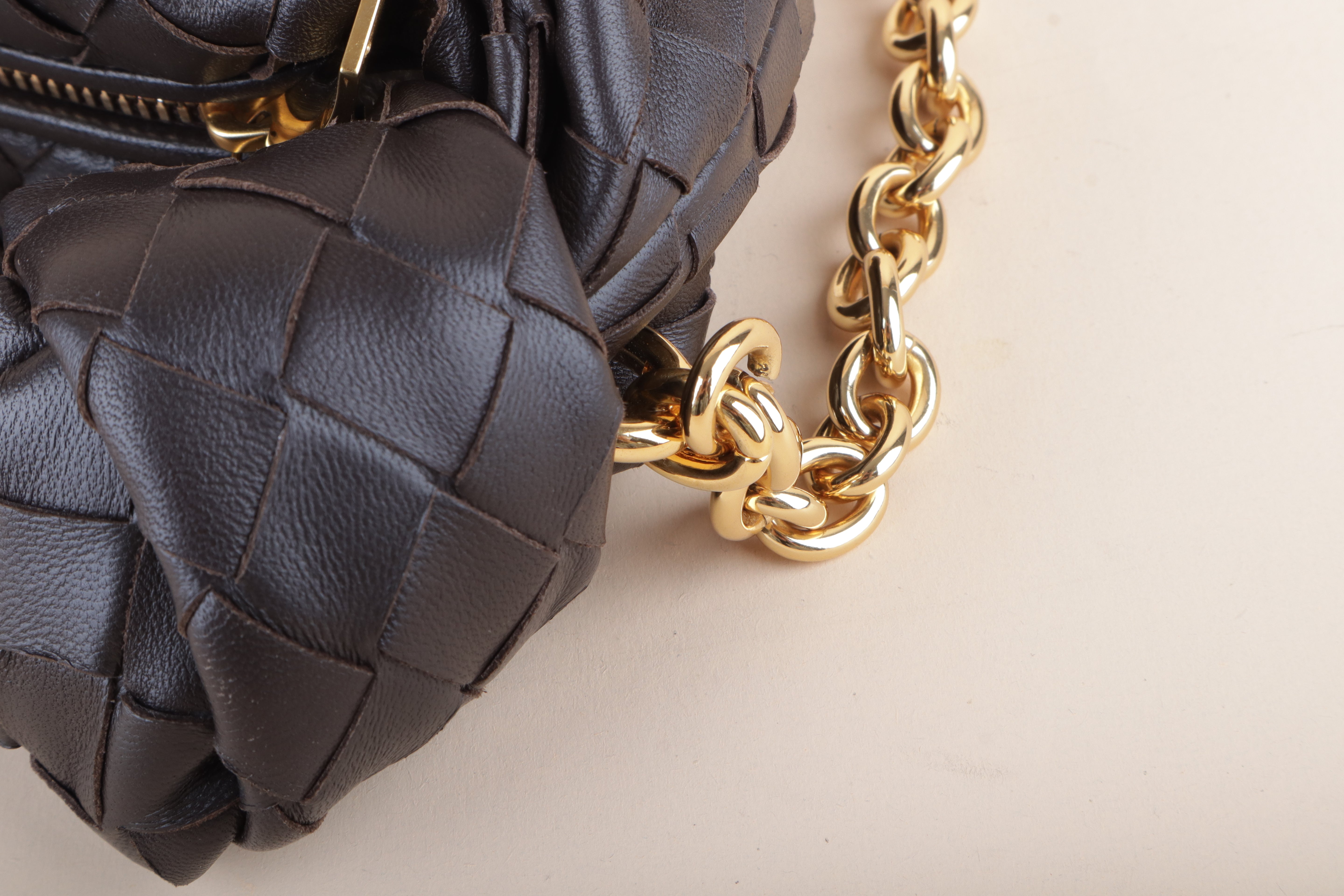 Bottega Veneta brown Jodie Mini Bag