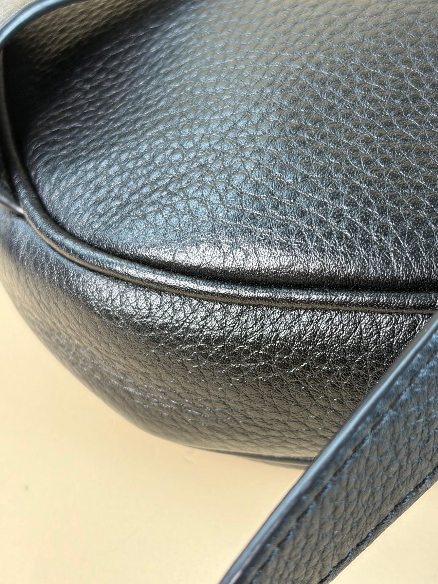 PRADA vitello danio black waist bag