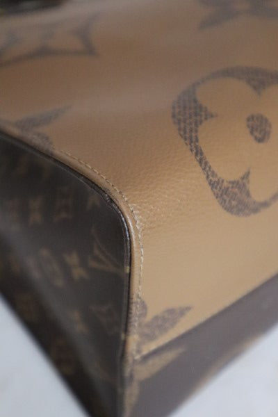 Louis Vuitton Bicolor Monogram Reverse Onthego GM Bag