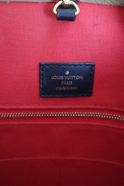 Louis Vuitton Bicolor Monogram Reverse Onthego GM Bag