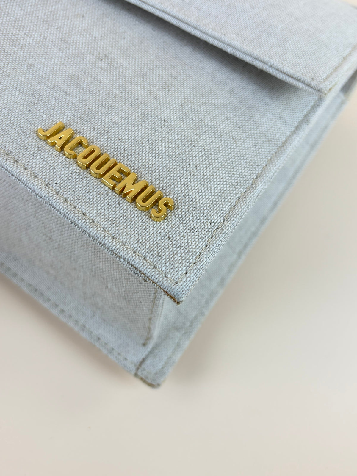 Jacquemus  XL bambino bag light greige