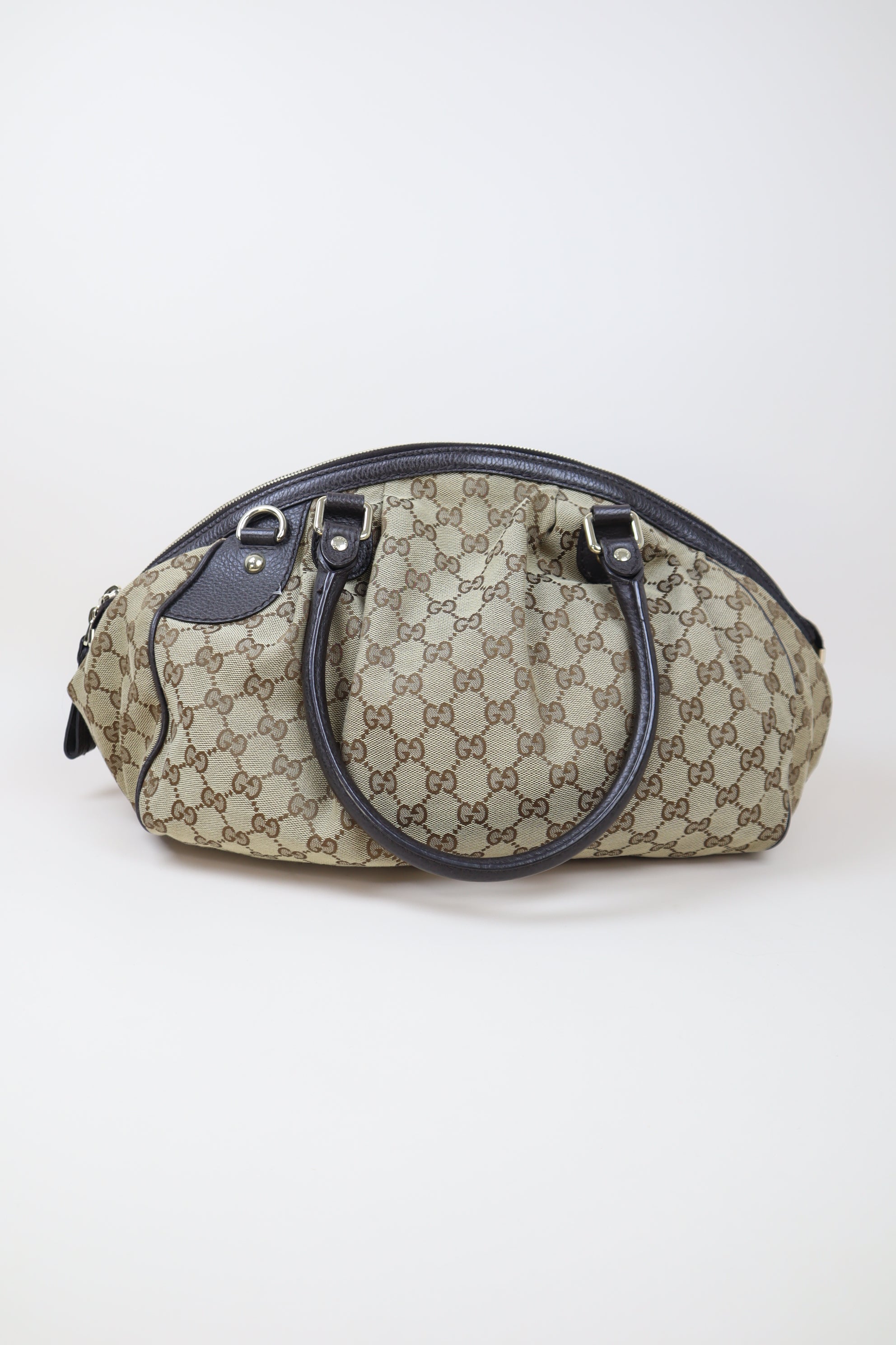 Gucci Ebony GG Sukey Bag