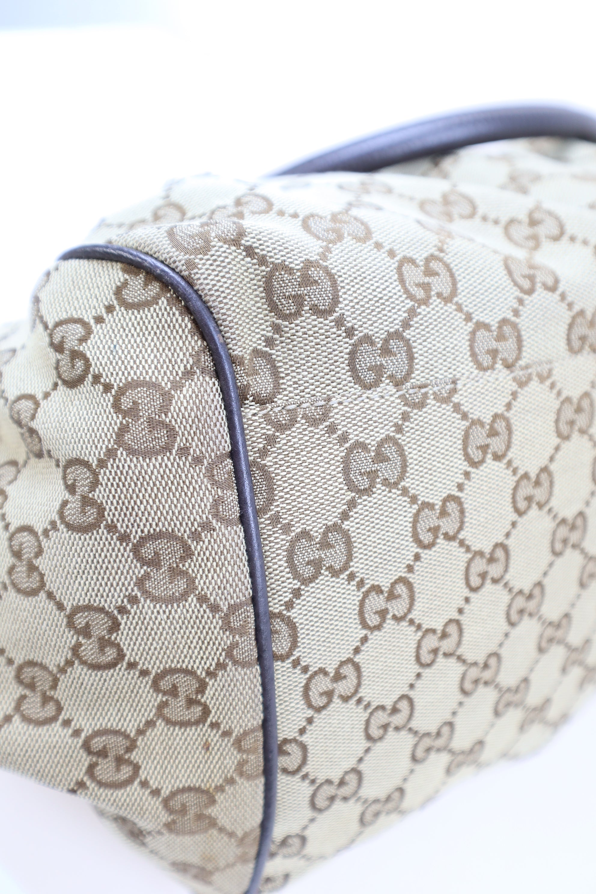 Gucci Ebony GG Sukey Bag