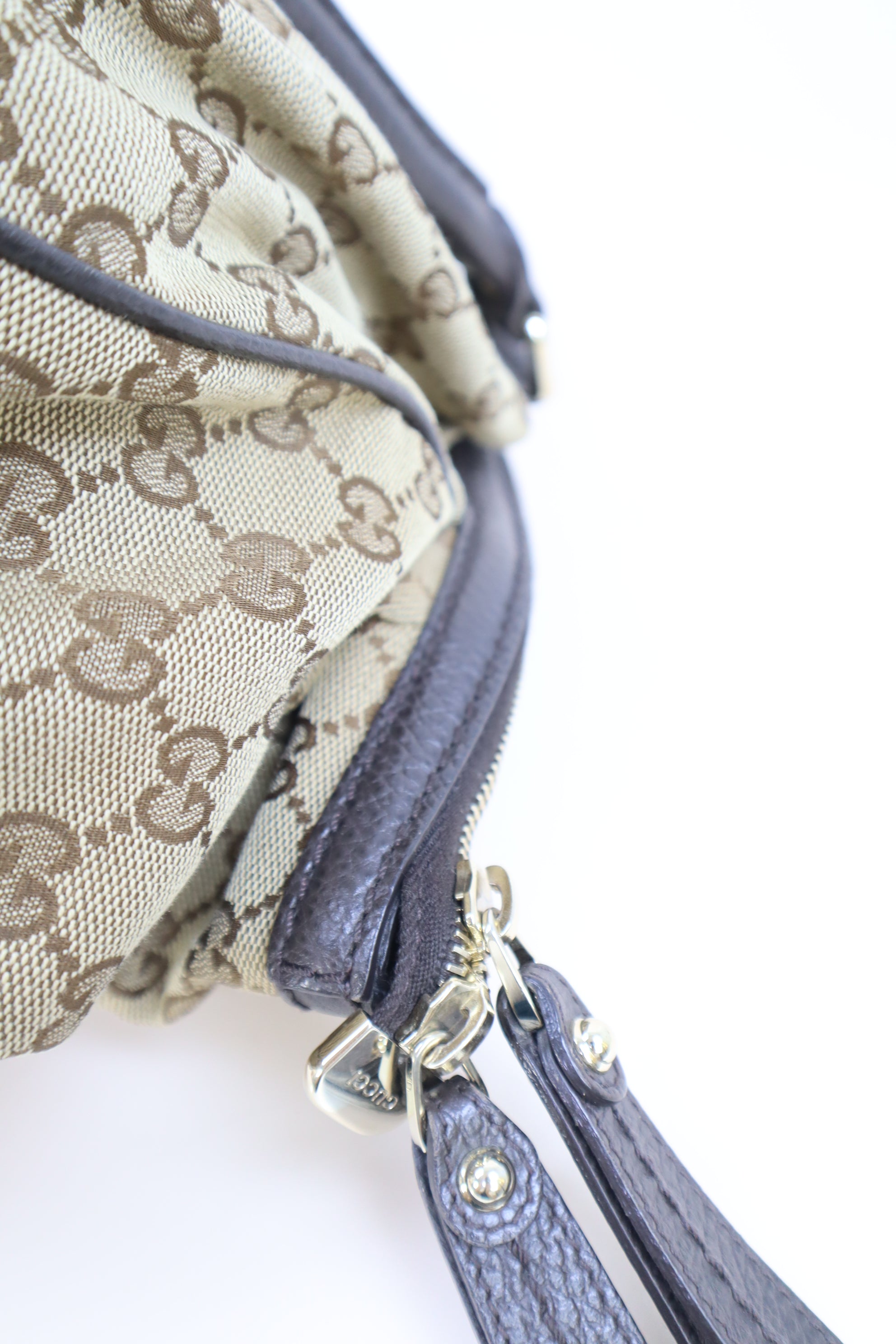 Gucci Ebony GG Sukey Bag