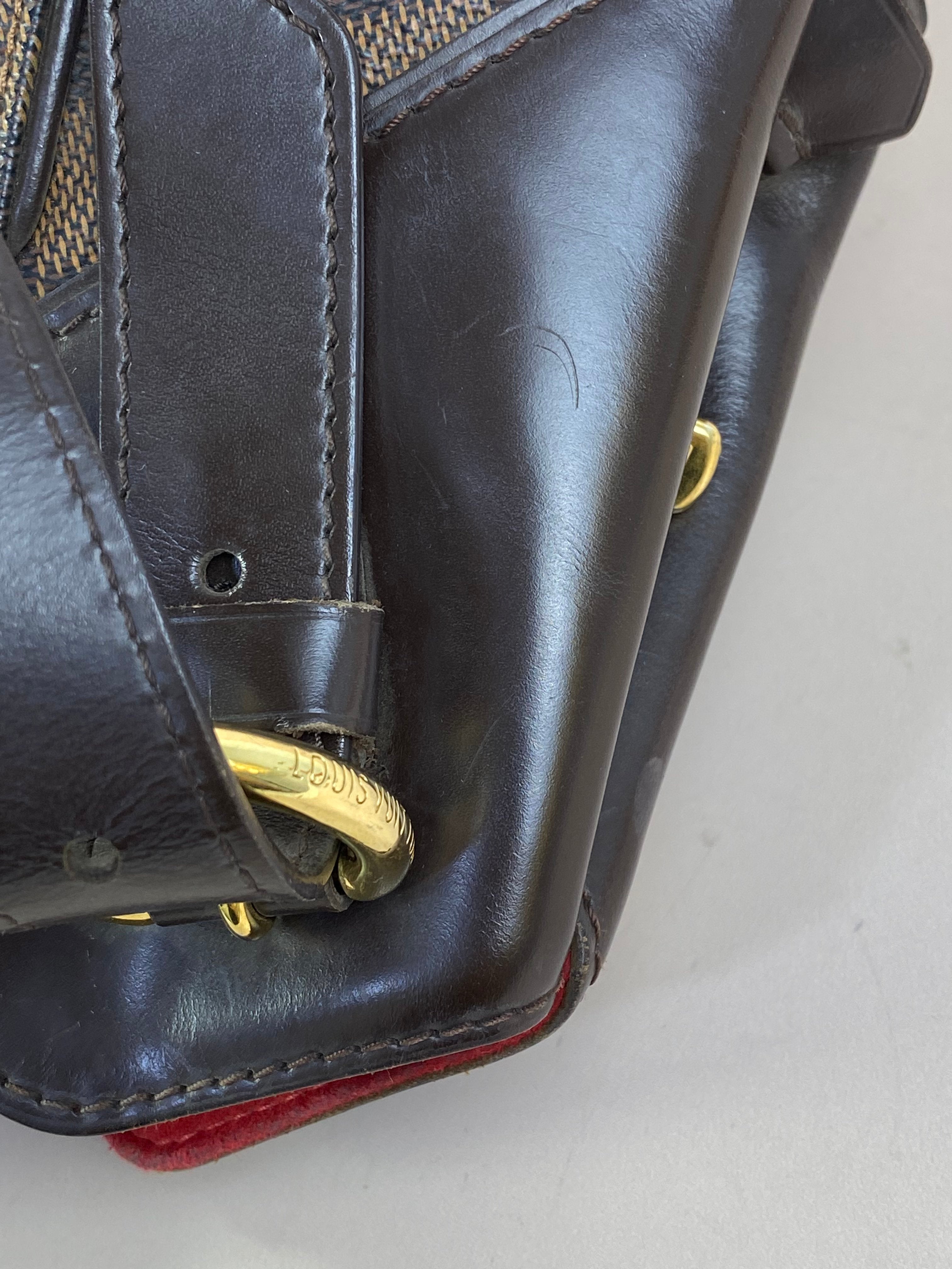 Louis Vuitton Damier Ebene Sistina Tote Bag