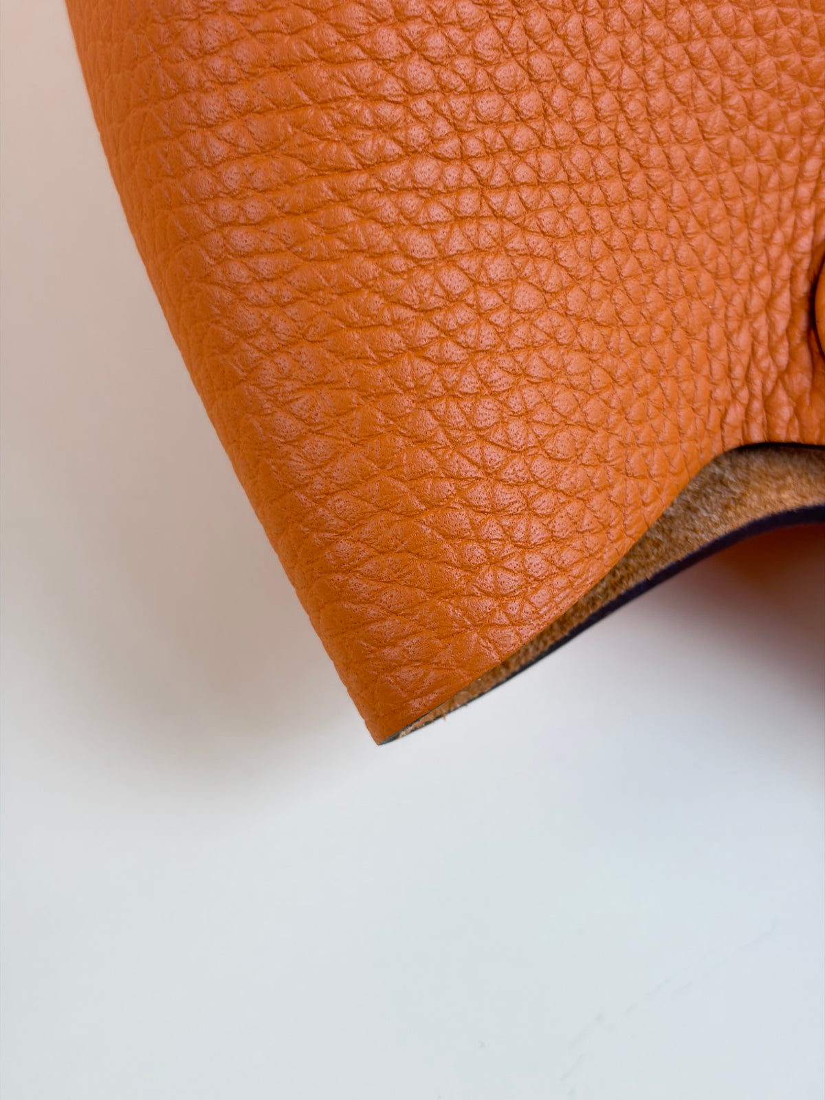Hermes Orange  Picotin Lock 18 taurillon Clemence bag