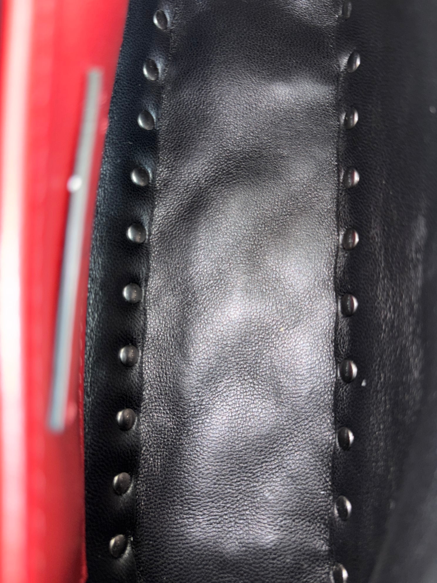 Valentino Black Spike Rockstud Shoulder Bag