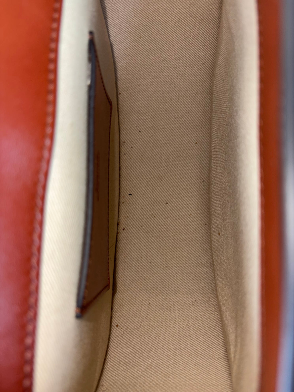 Chloe calfskin small Tess bag sepia brown leather