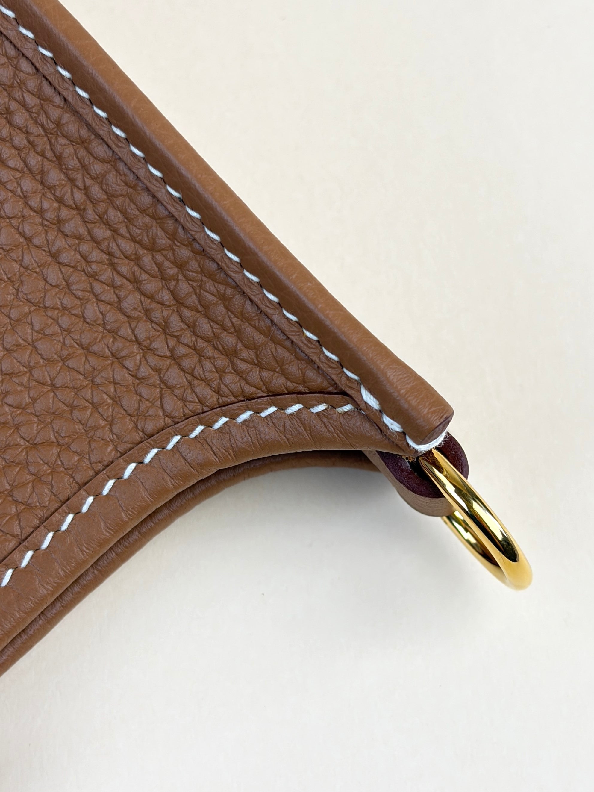 Hermes gold tourbillon Clemence leather Evelyne 16 amazon Bag
