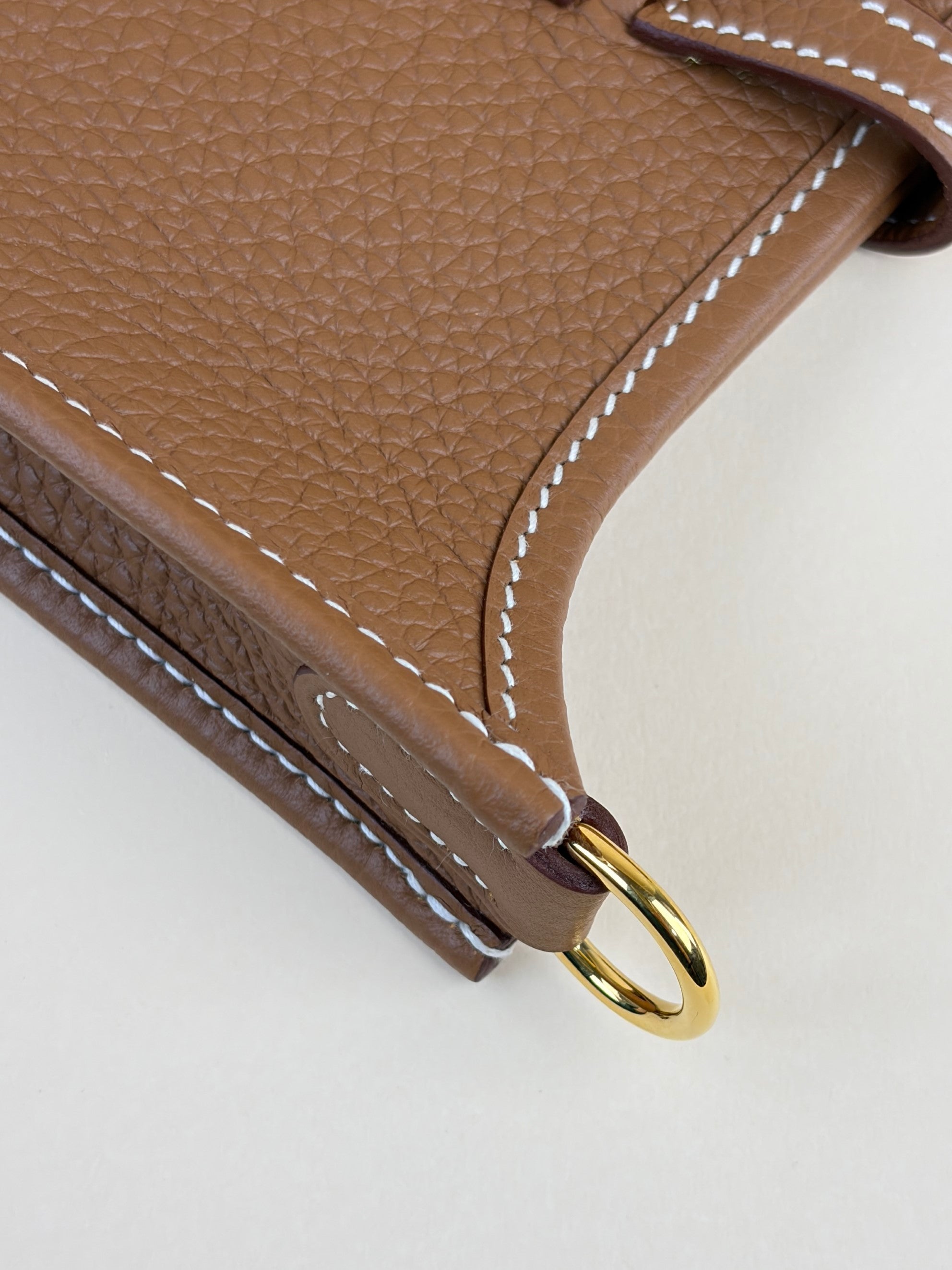 Hermes gold tourbillon Clemence leather Evelyne 16 amazon Bag