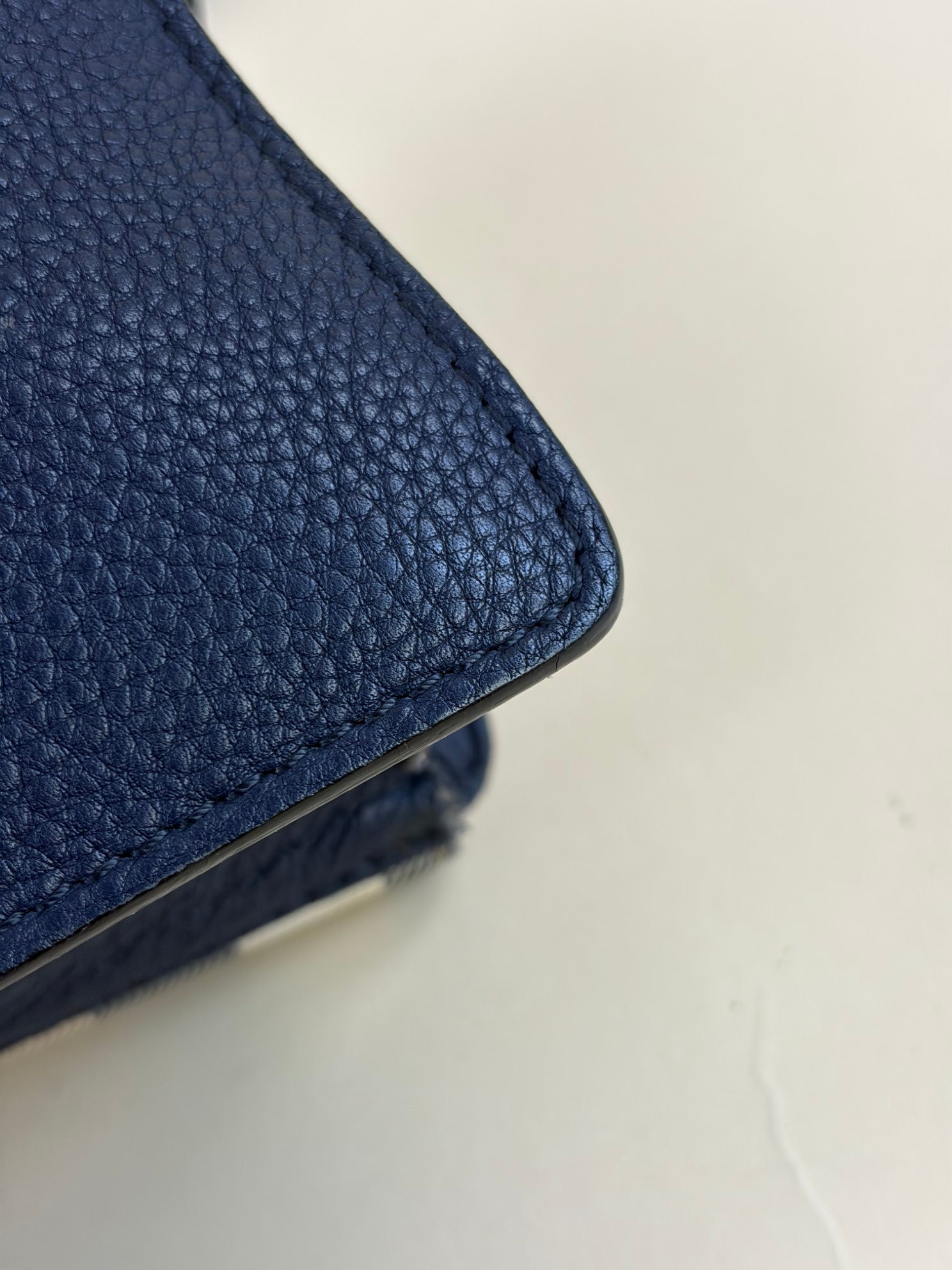 Burberry Blue House Check Macken Bag