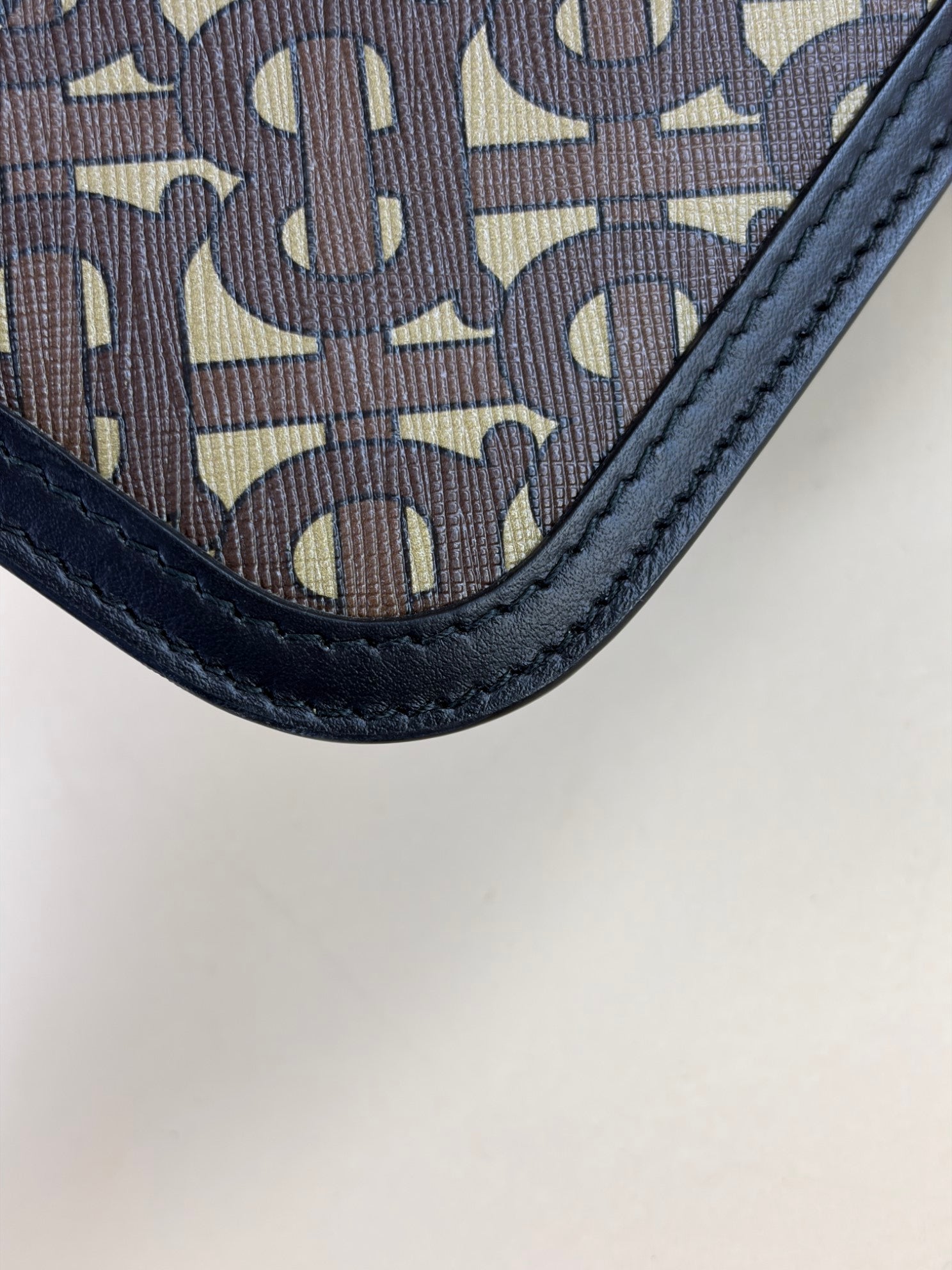 Burberry Bridle Striped TB Medium Crossbody Bag