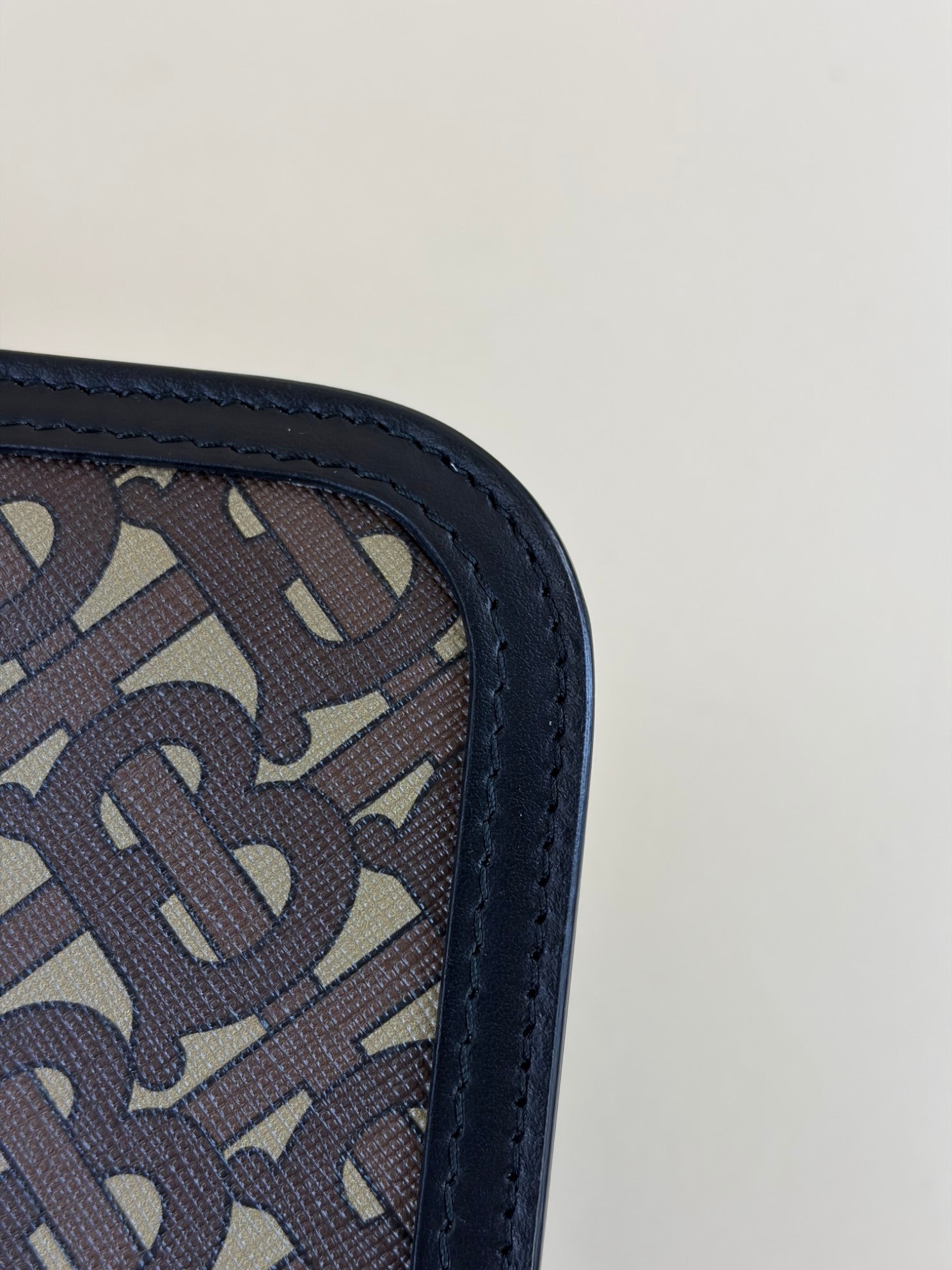 Burberry Bridle Striped TB Medium Crossbody Bag