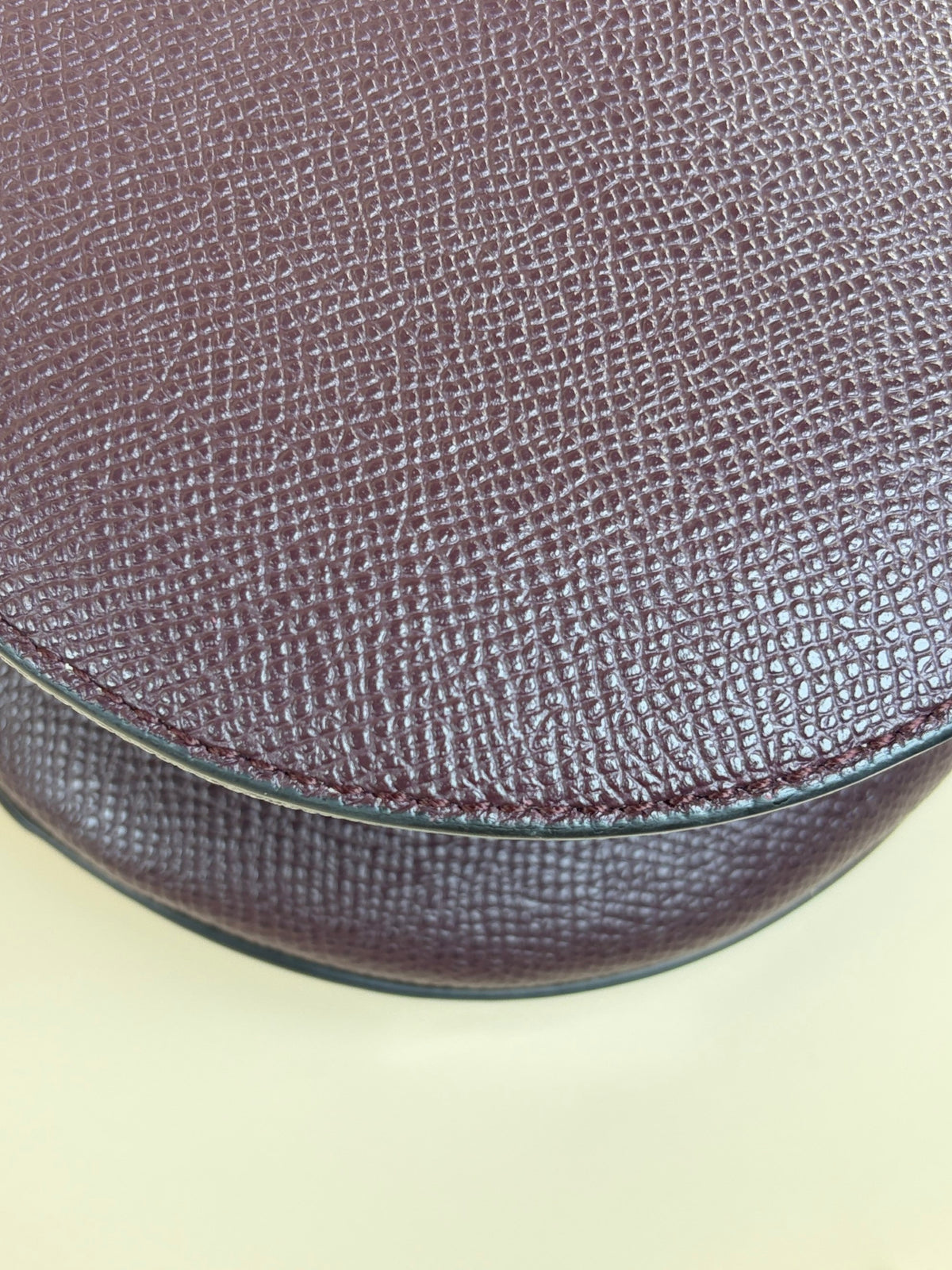 Christian Dior Burgundy Saddle bag