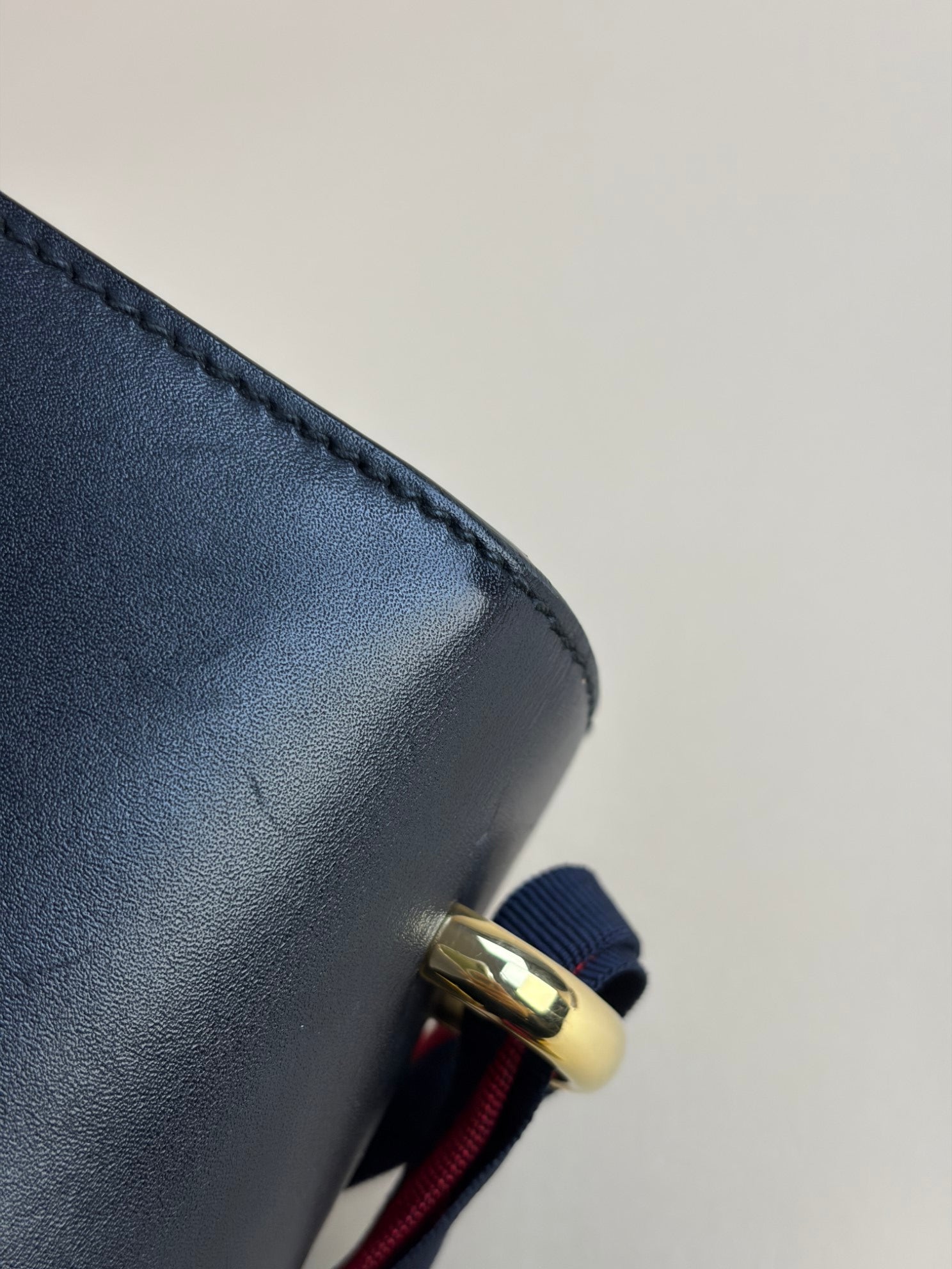 Gucci calfskin small Sylvie black shoulder bag