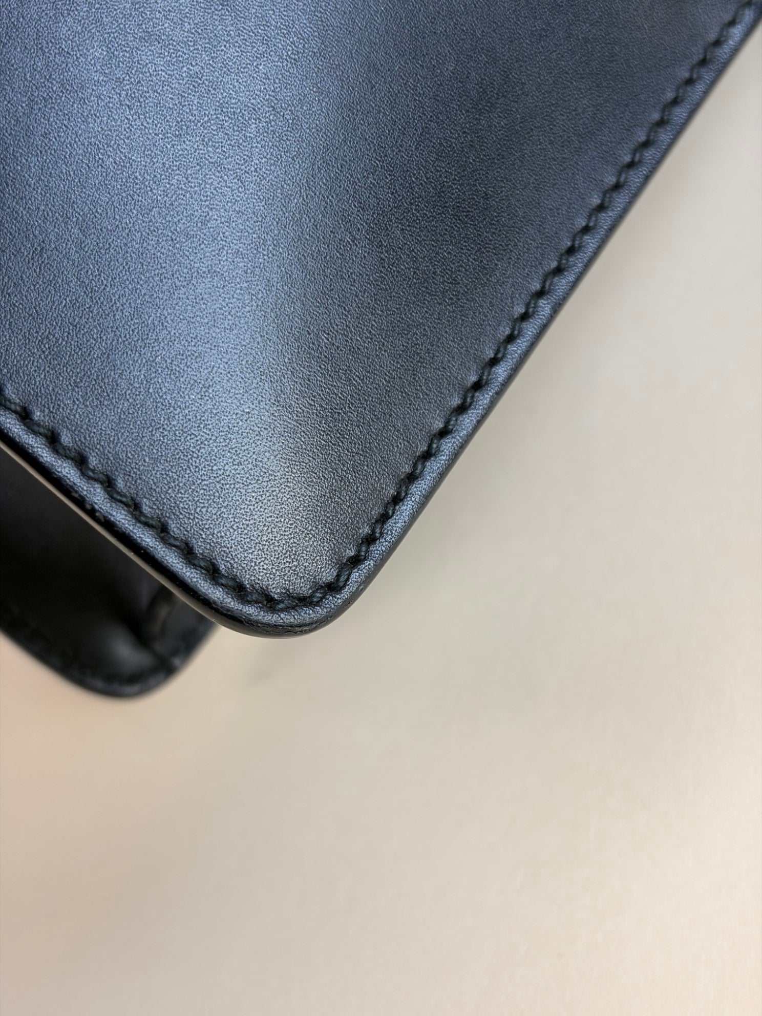 Gucci calfskin small Sylvie black shoulder bag