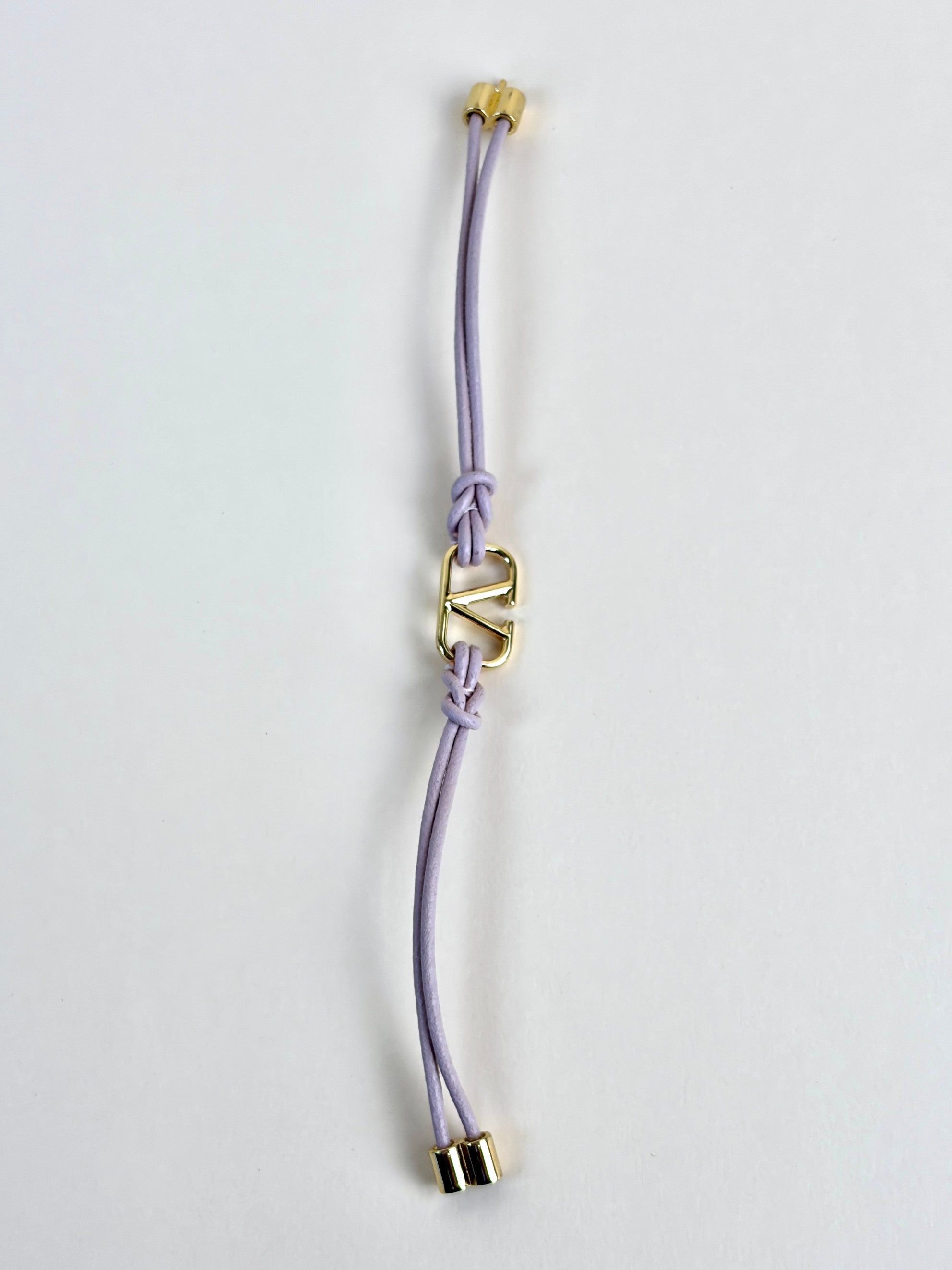 Valentino pink Vlogo signature bracelet gold