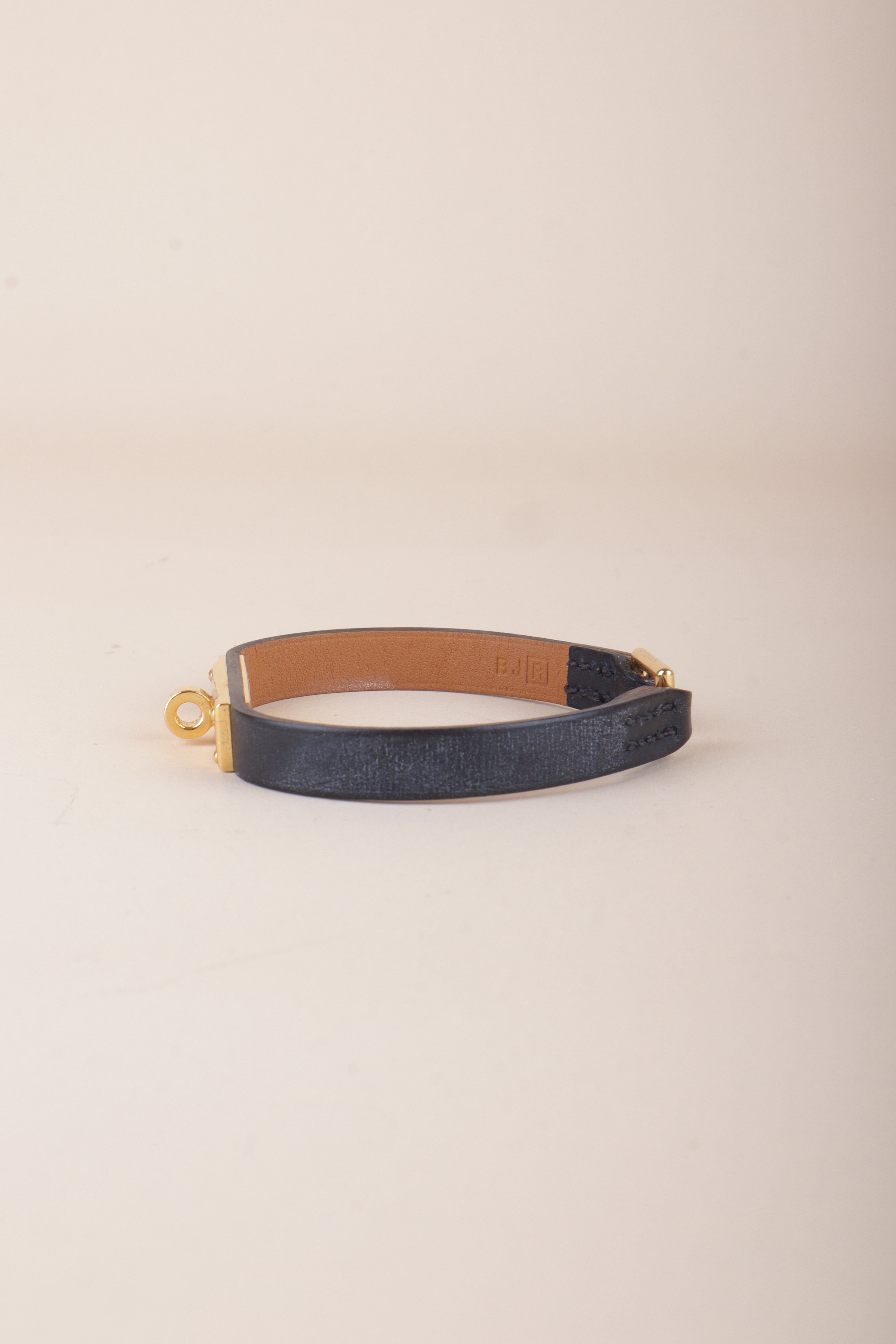 Hermes Black Micro Kelly Bracelet