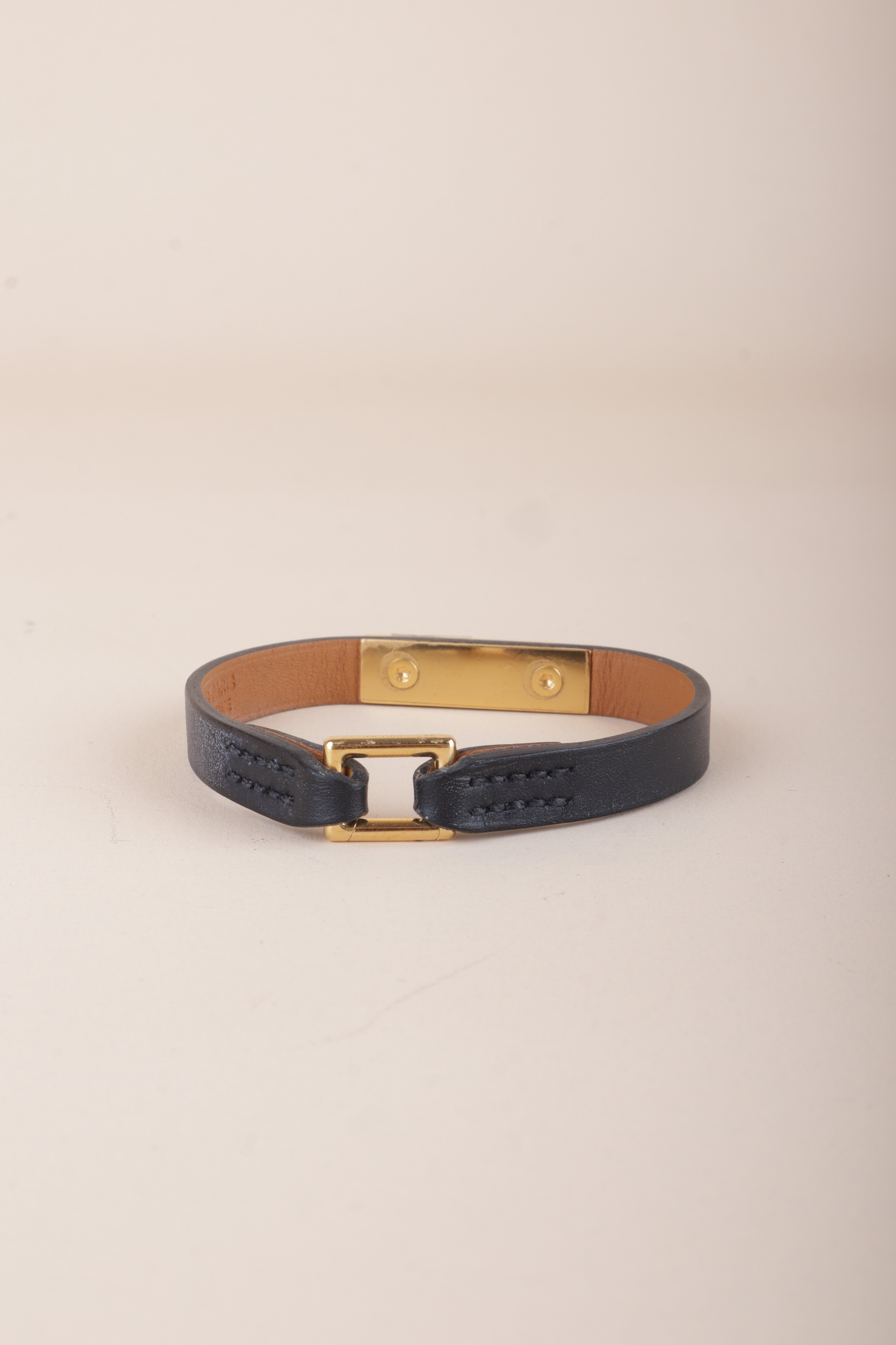 Hermes Black Micro Kelly Bracelet