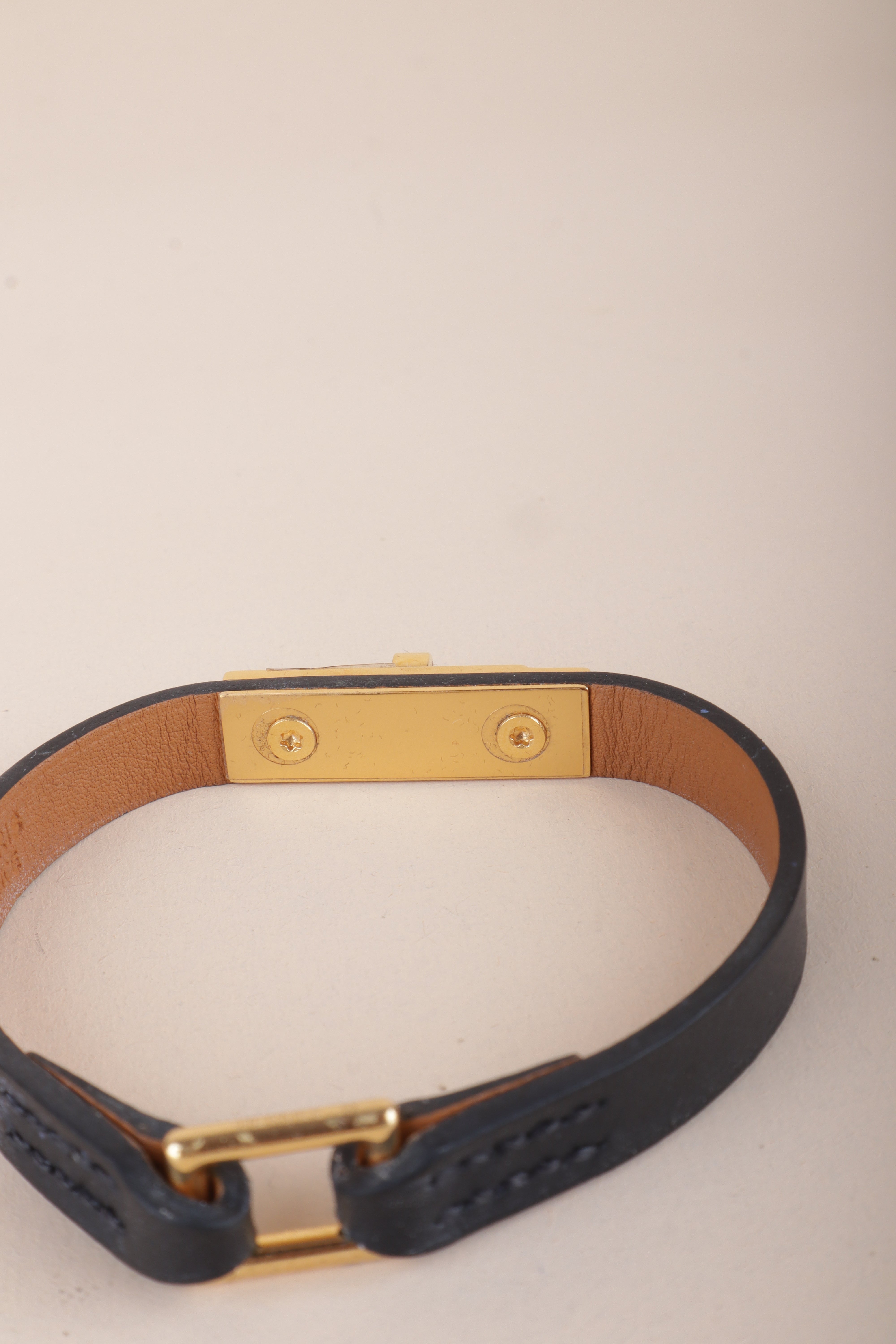 Hermes Black Micro Kelly Bracelet