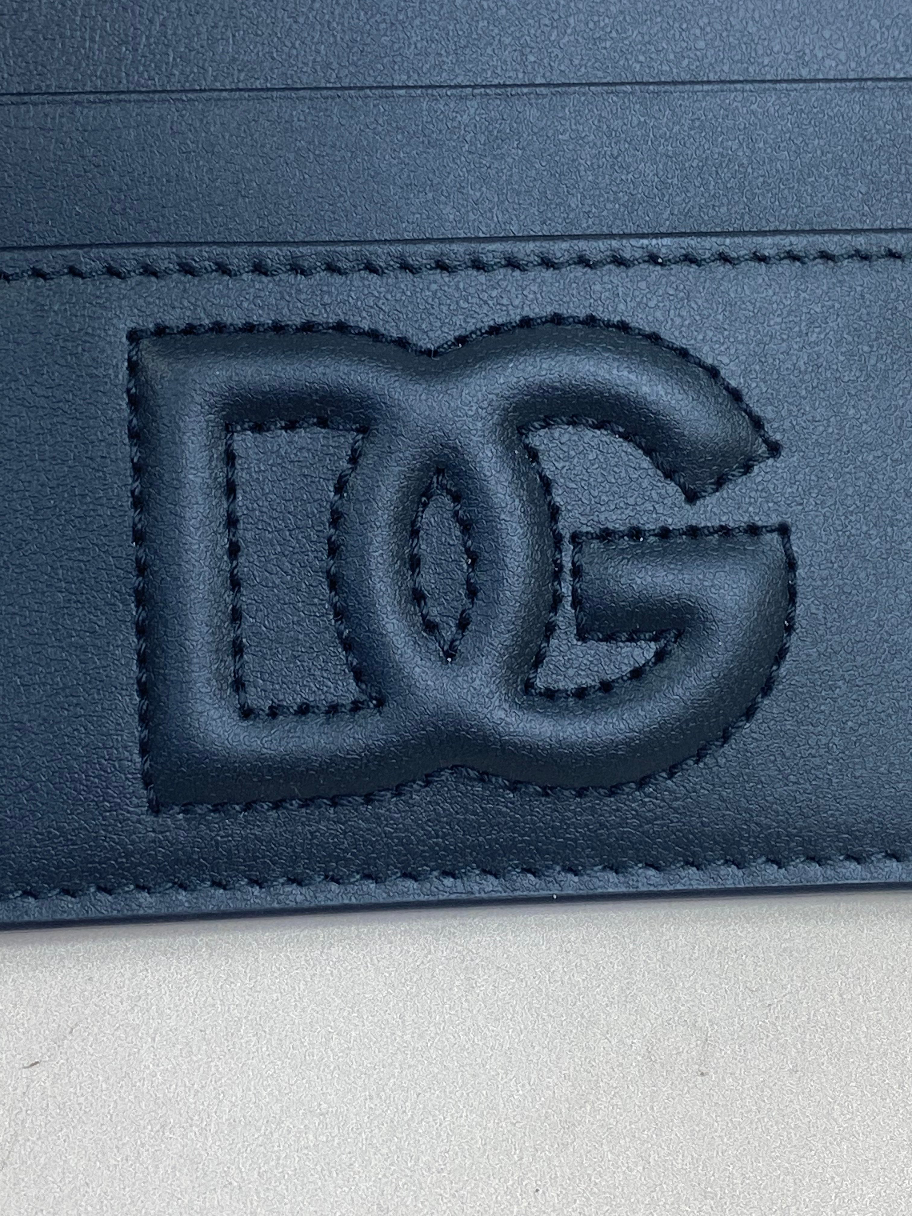 Dolce & Gabbana Black DG Card Holder
