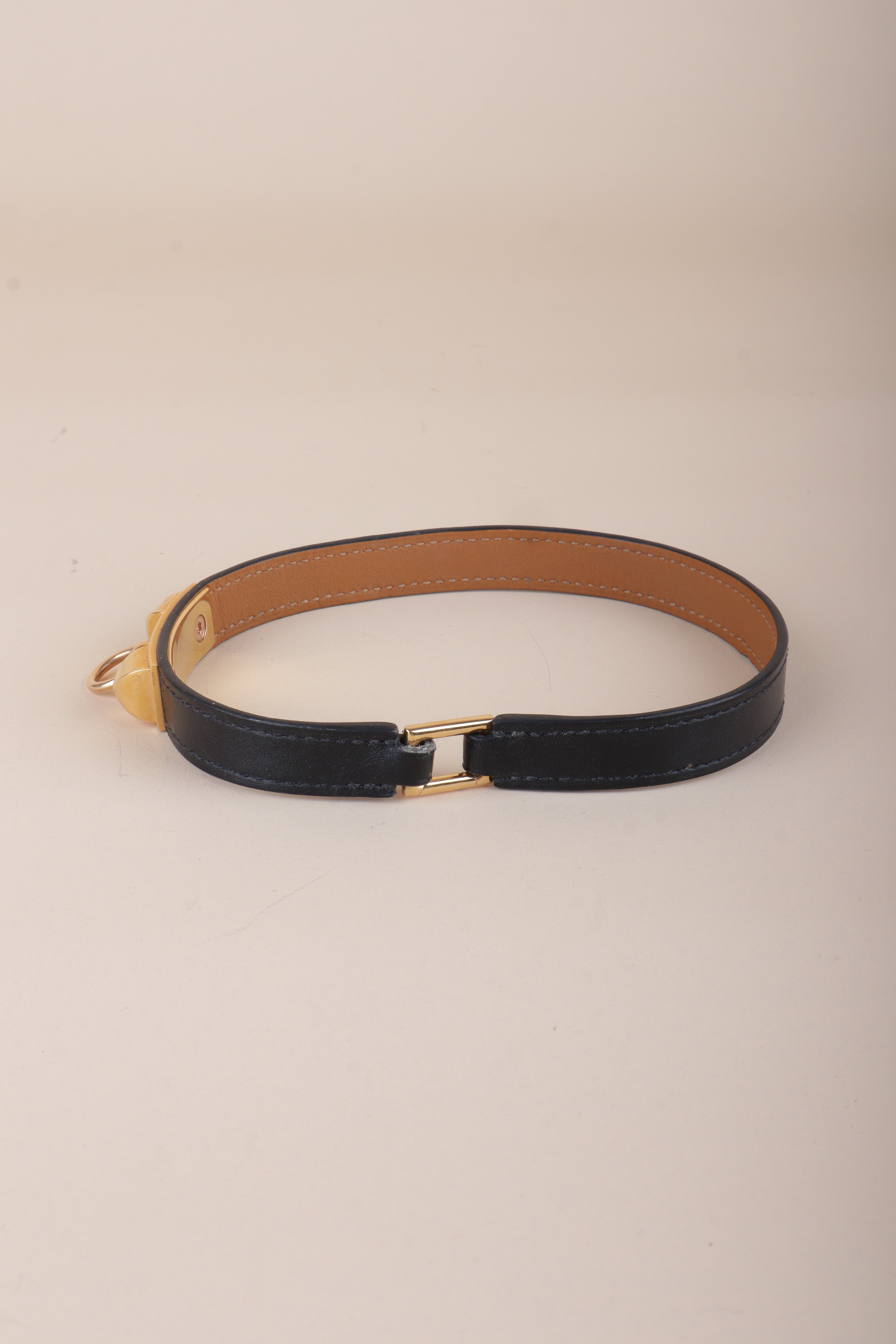 Hermes Black Rivale Double Tour Bracelet