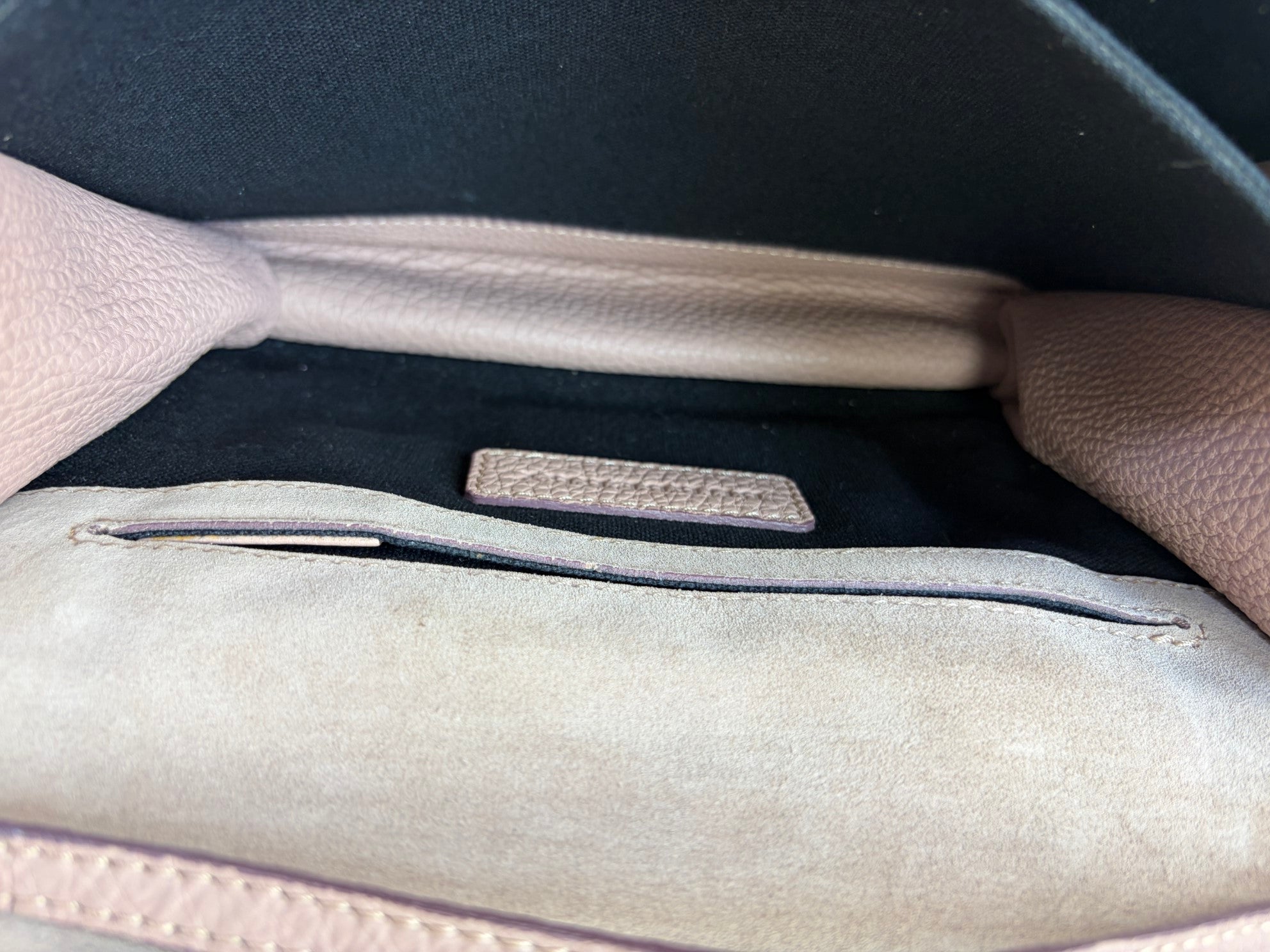 Burberry nude House Check Macken Crossbody Bag