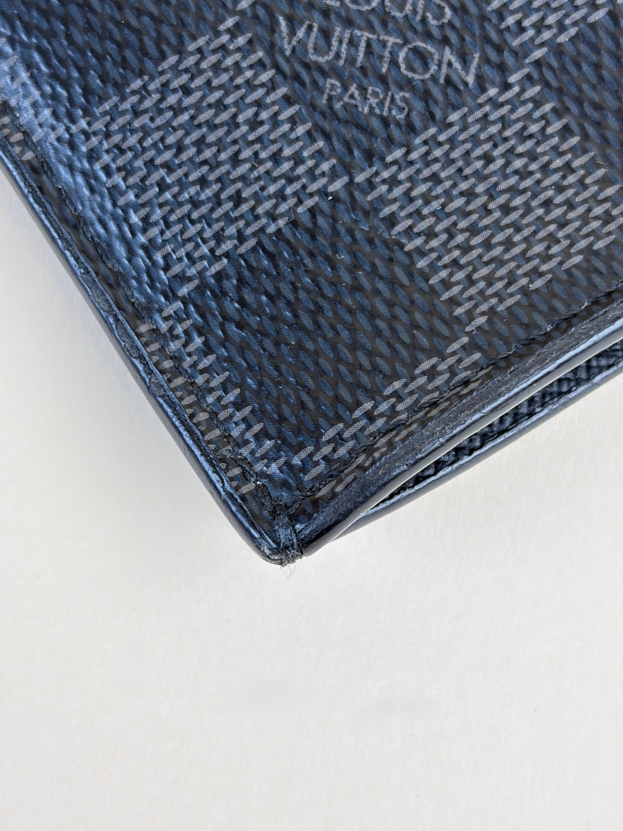 louis Vuitton Damier graphite coin zip card holder
