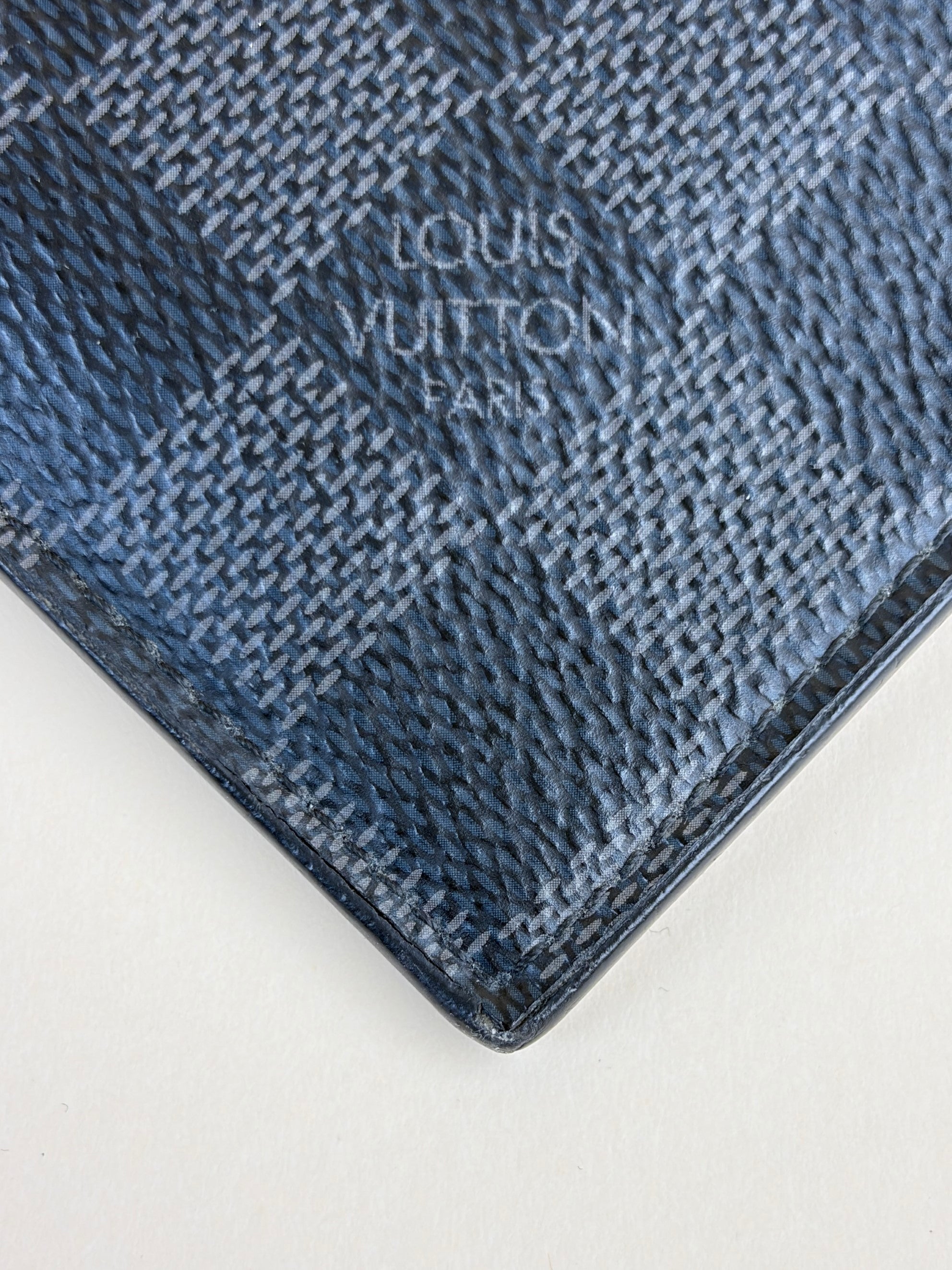louis Vuitton Damier graphite coin zip card holder