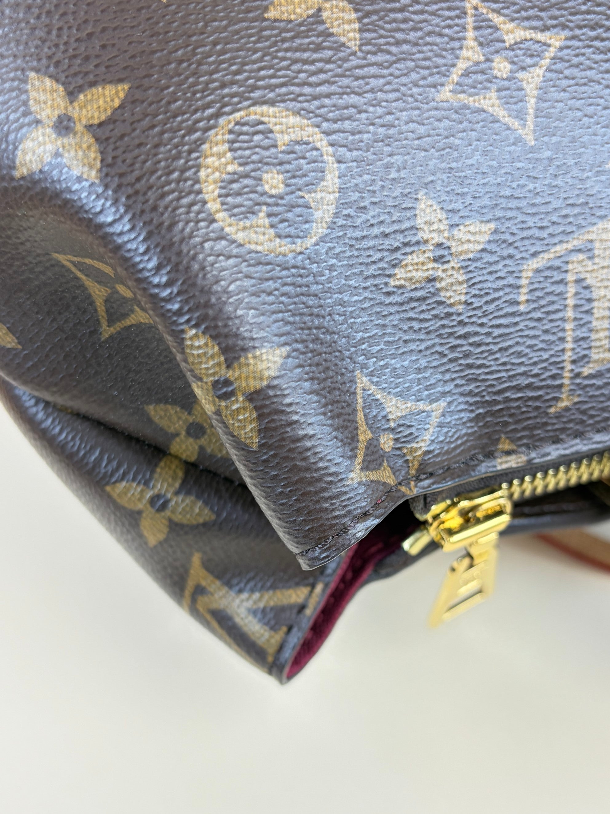 Louis Vuitton Monogram canvas petit palais tote bag