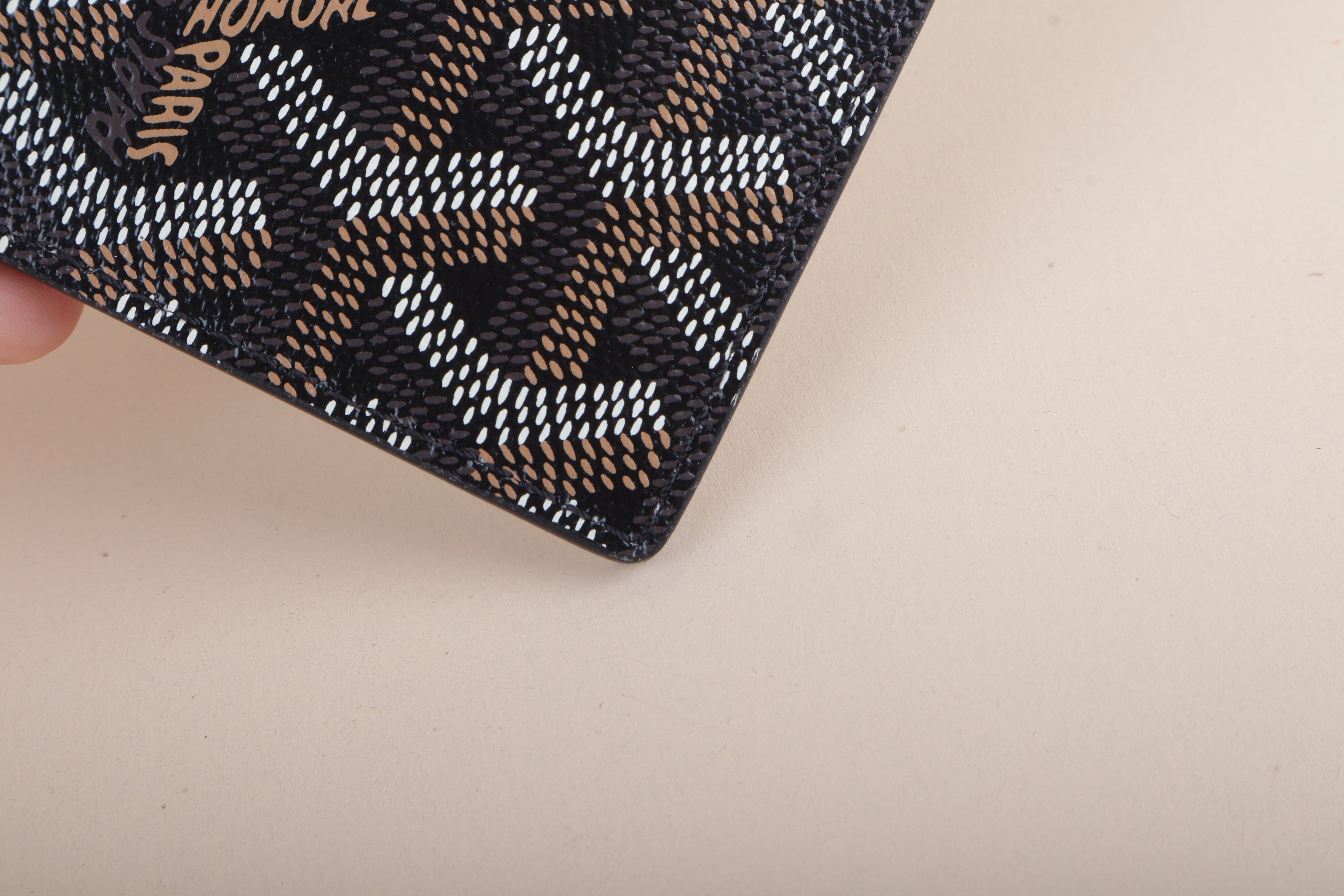 Goyard Black Saint Sulpice Card Holder