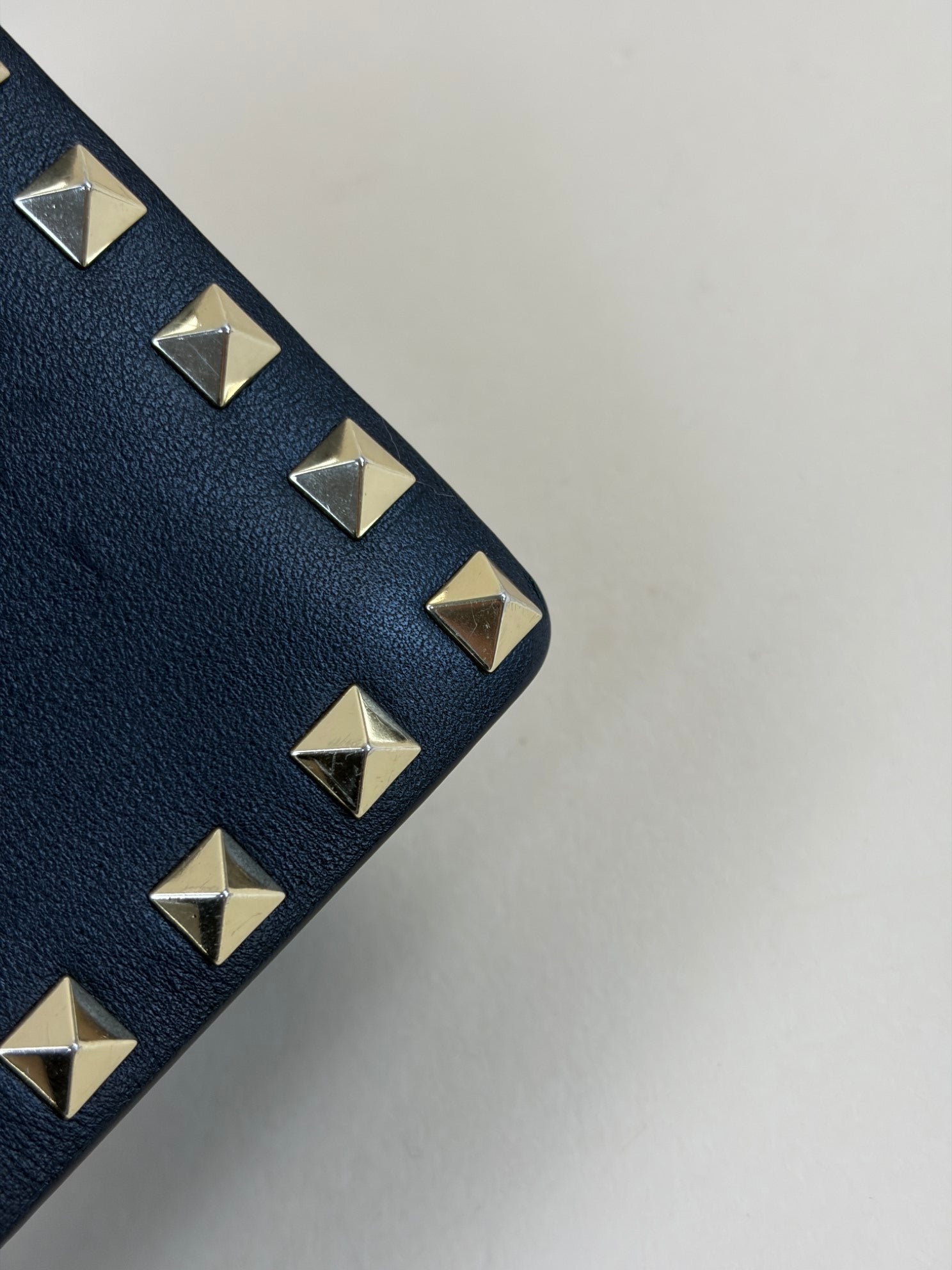 Valentino black Rock stud Mini Chain Crossbody Bag