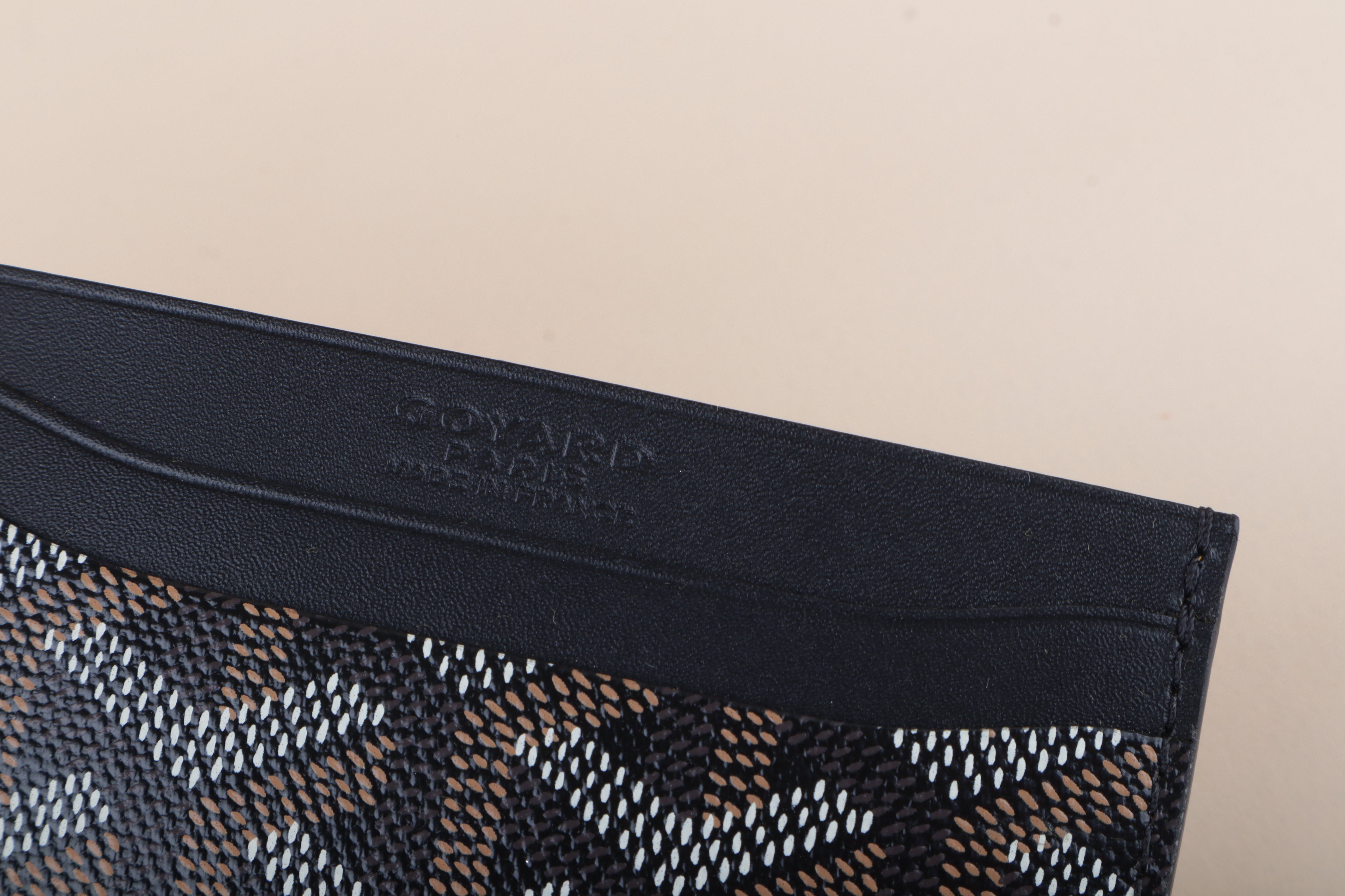Goyard Black Saint Sulpice Card Holder