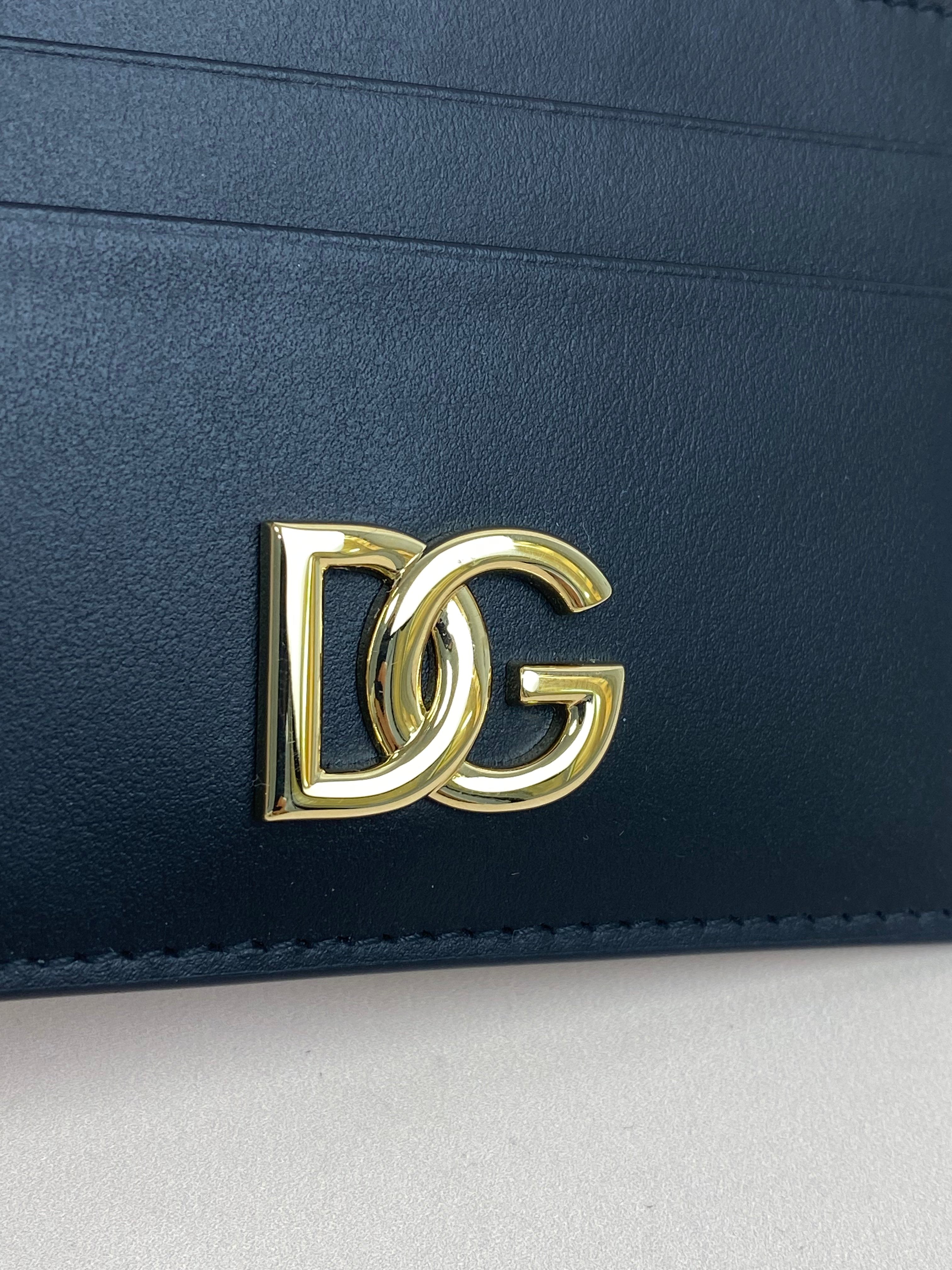 Dolce & Gabbana Black DG Card Holder